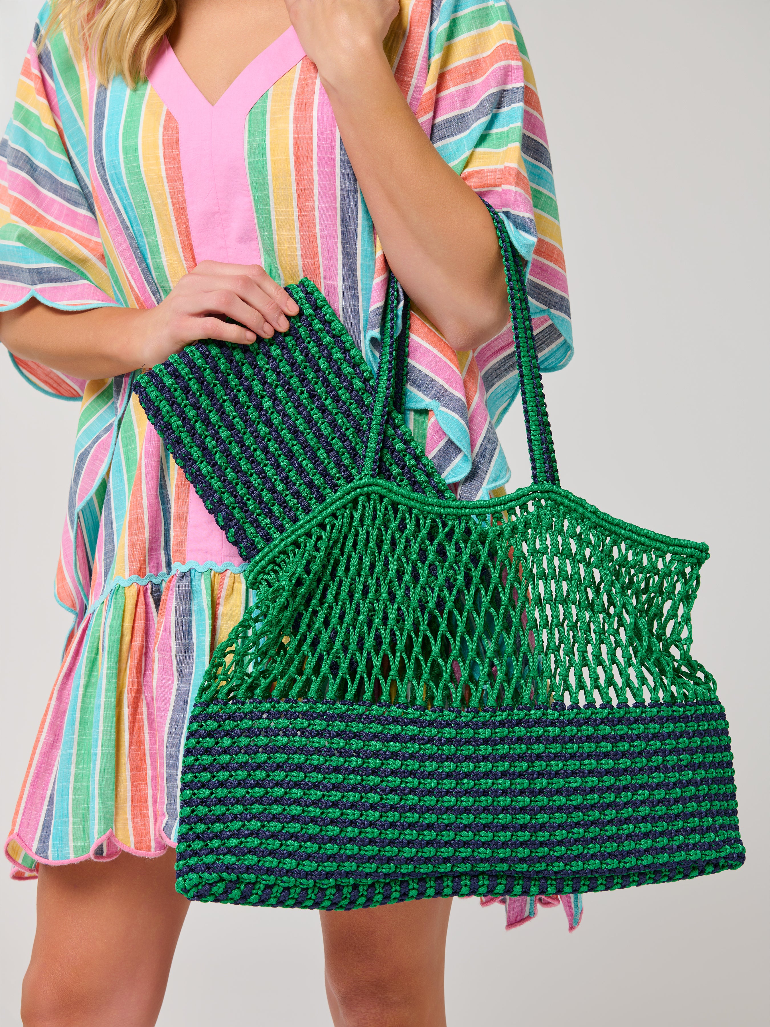 Shiraleah Braziliana Zip Pouch GREEN