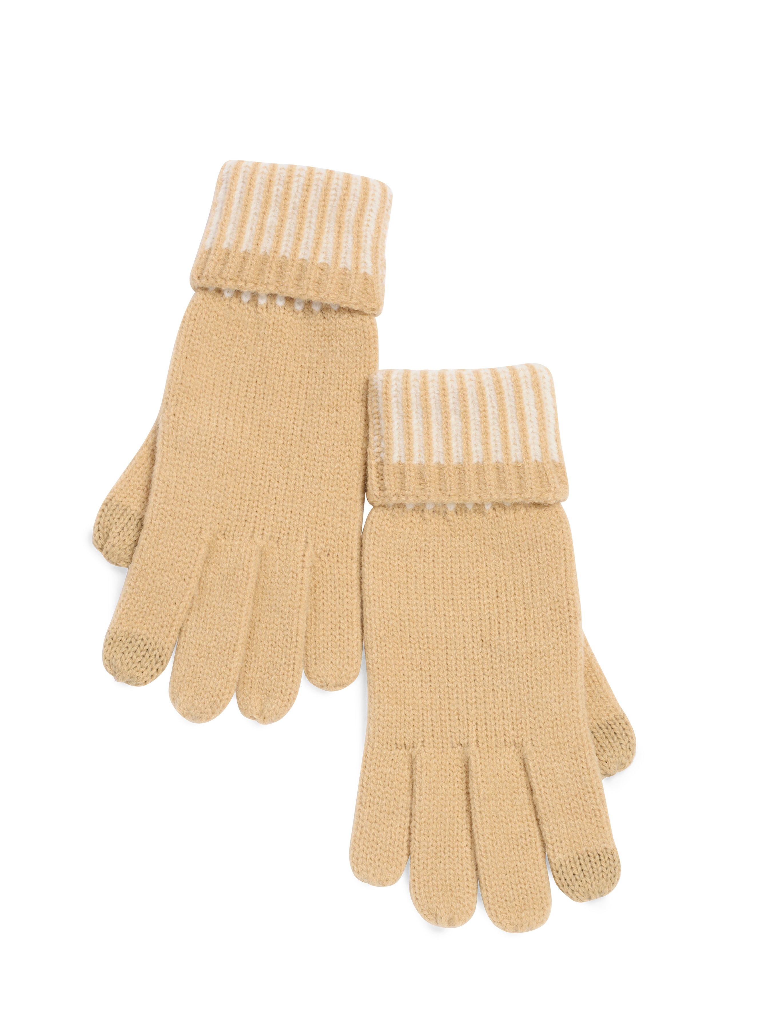 Shiraleah Ziggy Touchscreen Gloves CAMEL