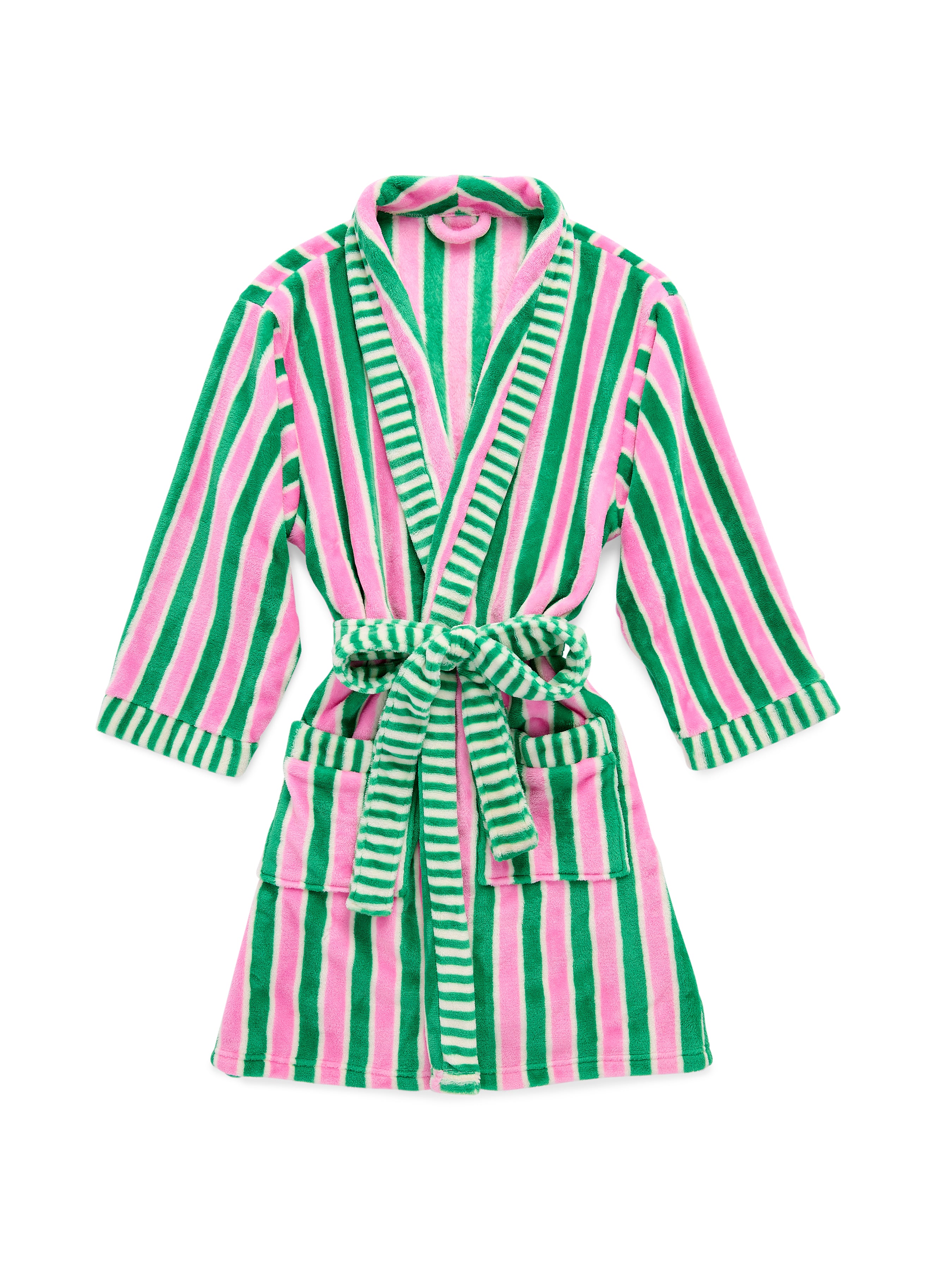 Shiraleah Holly Stripe Robe, Green GREEN / S/M