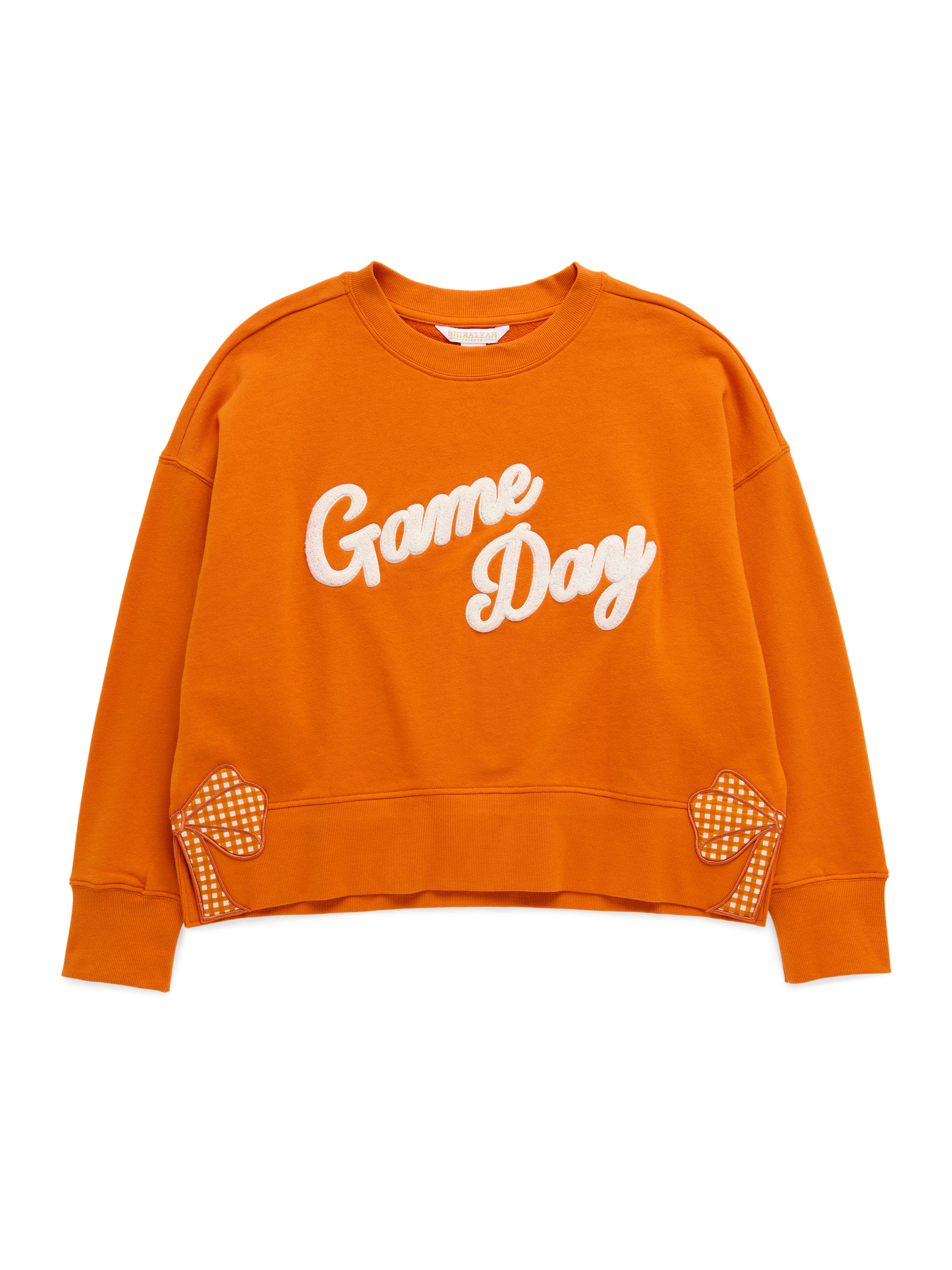 Shiraleah "Game Day" Relaxed Sweatshirt, Burnt Orange BURNT ORANGE / EXTRA SMALL
