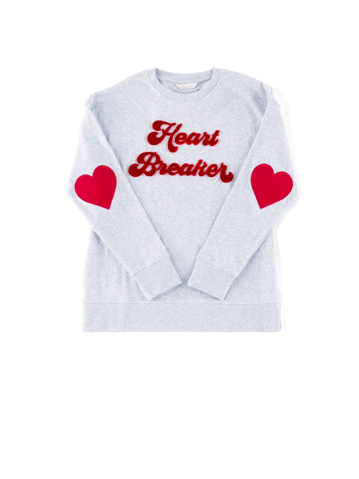 Shiraleah "Heart Breaker" Sweatshirt, Grey