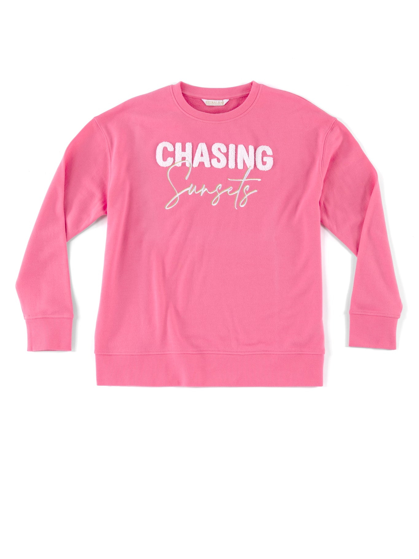 Shiraleah "Chasing Sunsets" Sweatshirt, Bubblegum