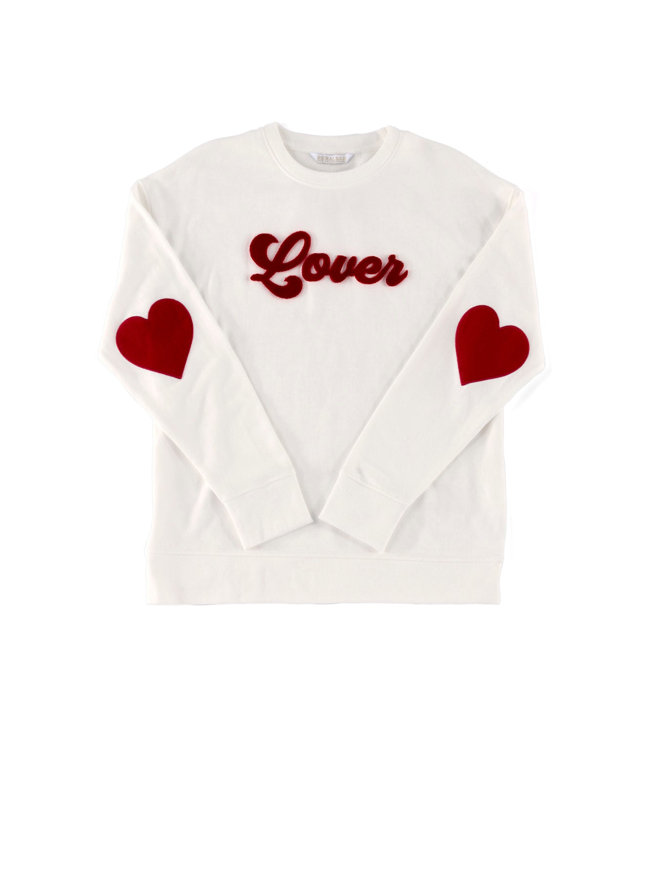 Shiraleah Assorted Set of 6 "Lover" Sweatshirts, White