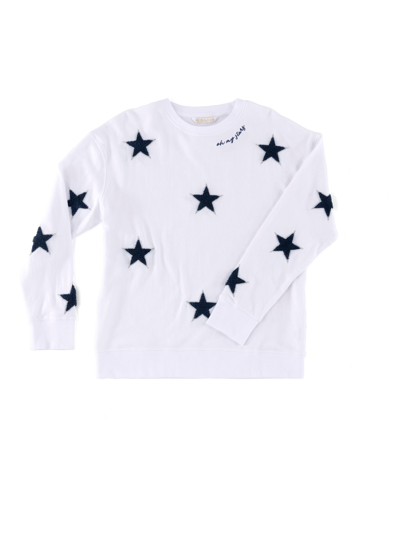 Shiraleah Stars Sweatshirt, White
