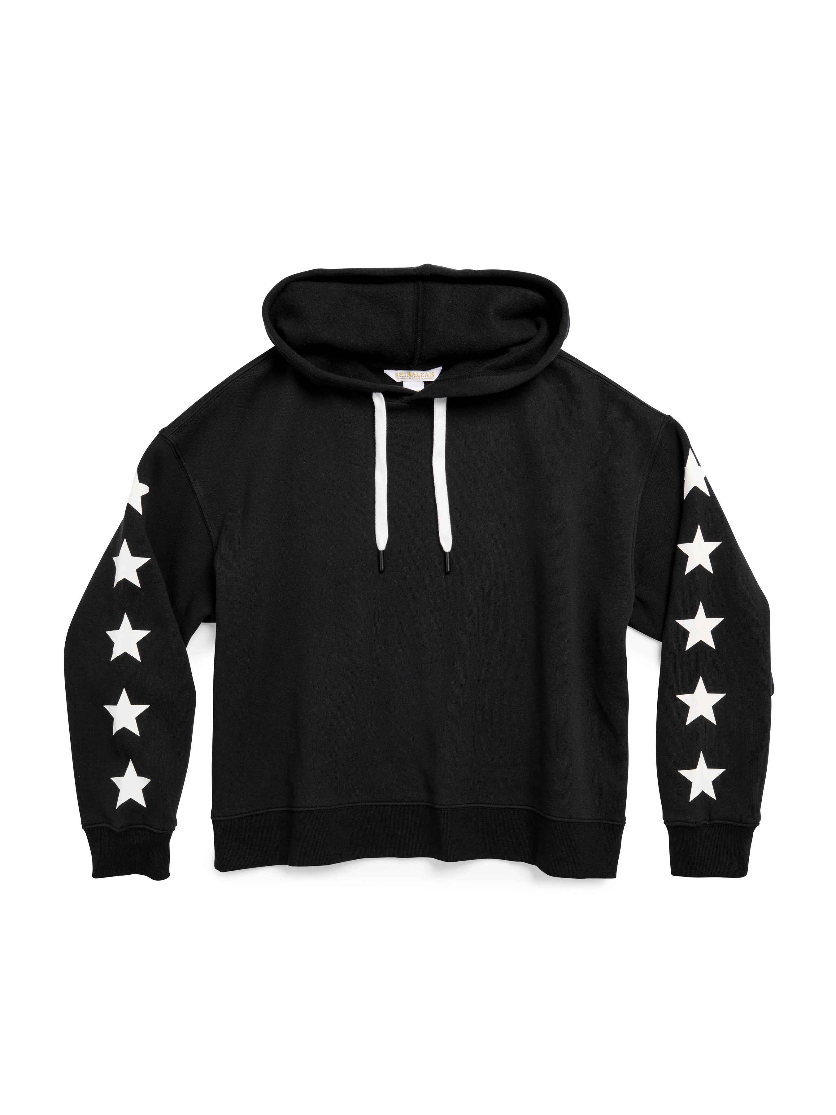 Shiraleah Assorted Set of 6 Stars Relaxed Hoodies BLACK