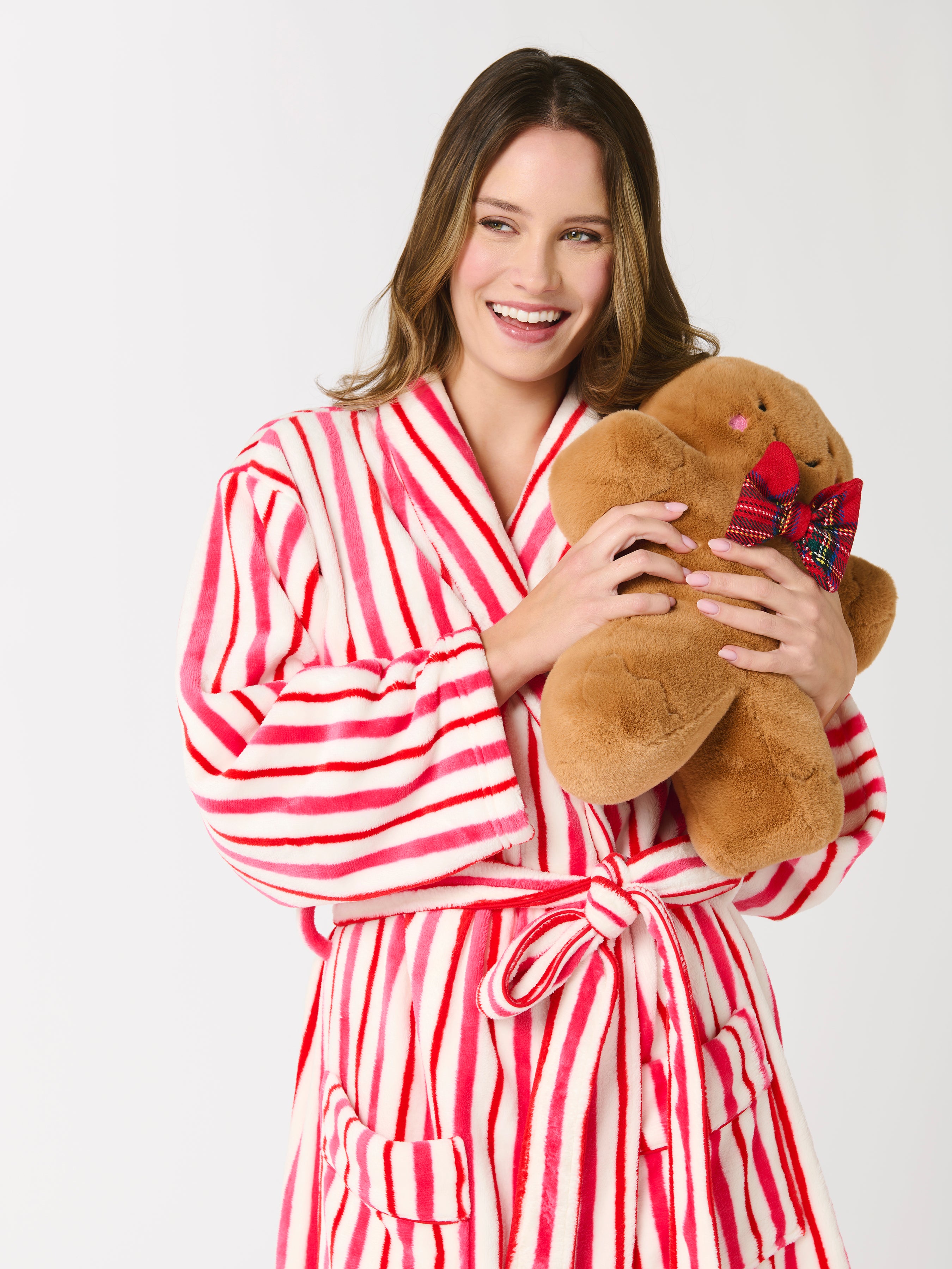 Shiraleah Candy Stripe Robe, Multi