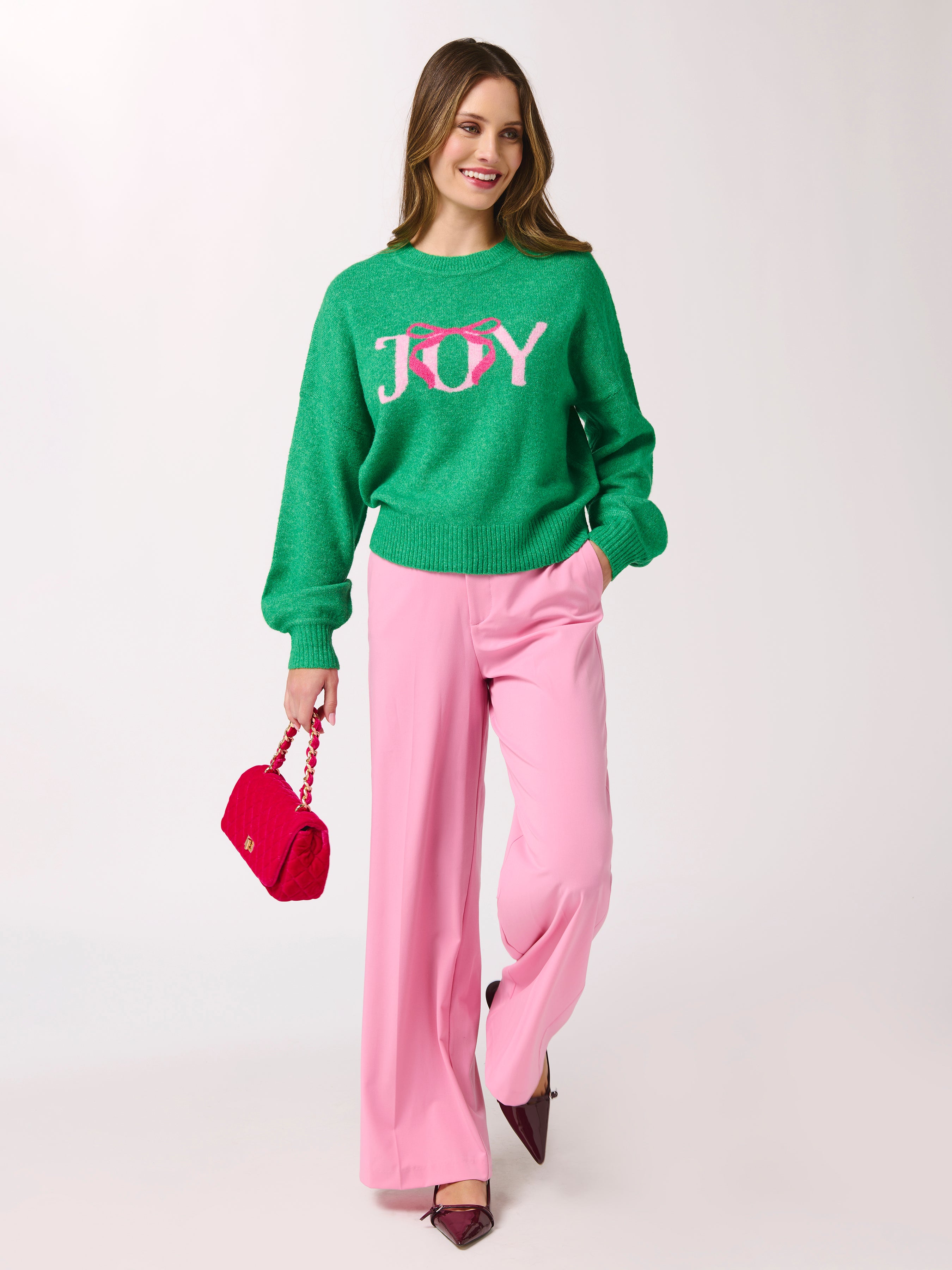Shiraleah "Joy" Sweater, Green