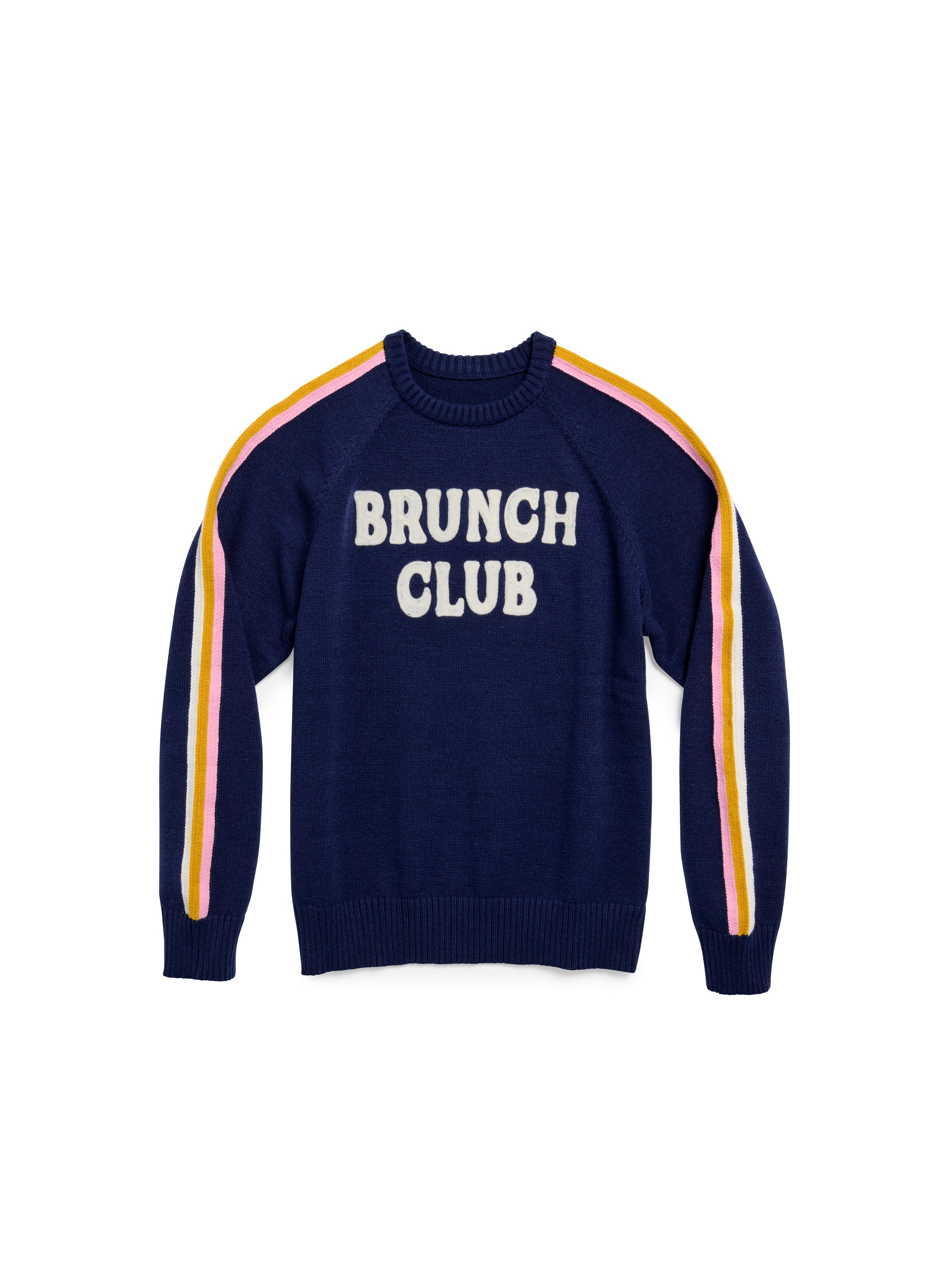 Shiraleah "Brunch Club" Sweater, Navy