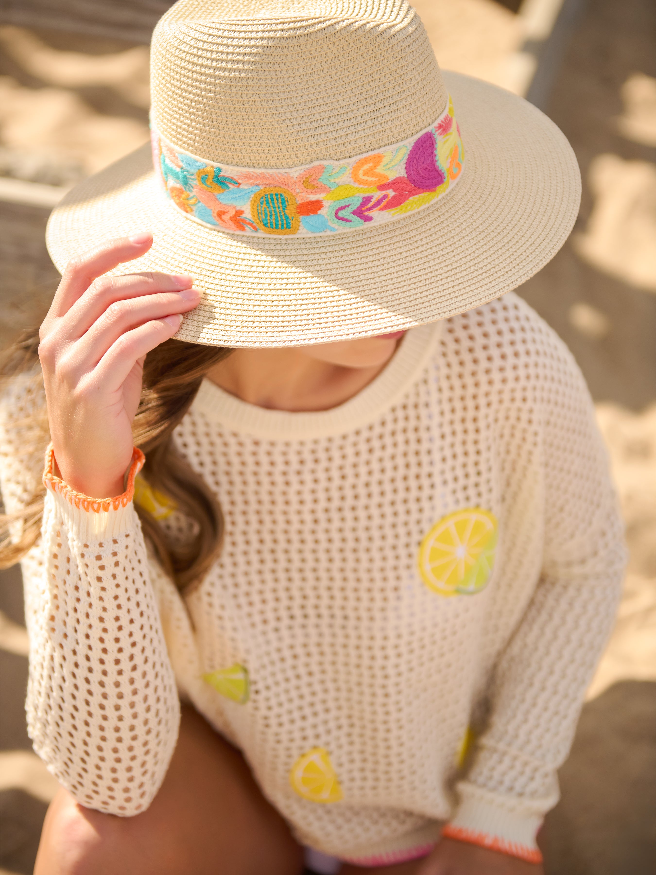 Shiraleah Nova Hat, Natural