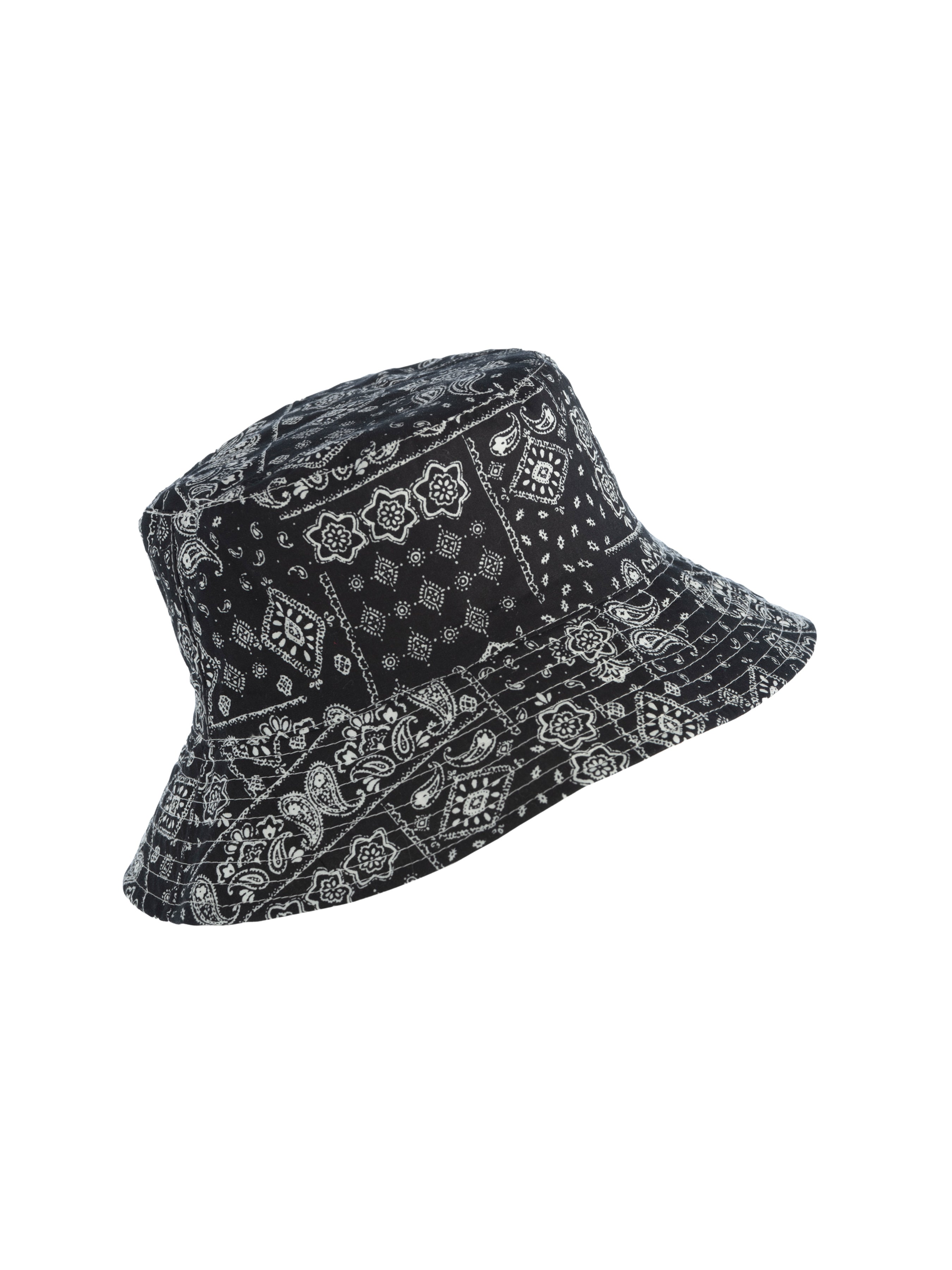 Shiraleah Dallas Reversible Bucket Hat, Black