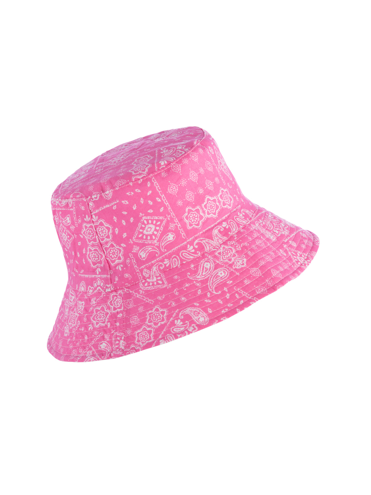 NEW SHIRALEAH women\'s dallas bucket reversible hat in pink Shiraleah Dallas Reversible Bucket Hat, Pink main image 2