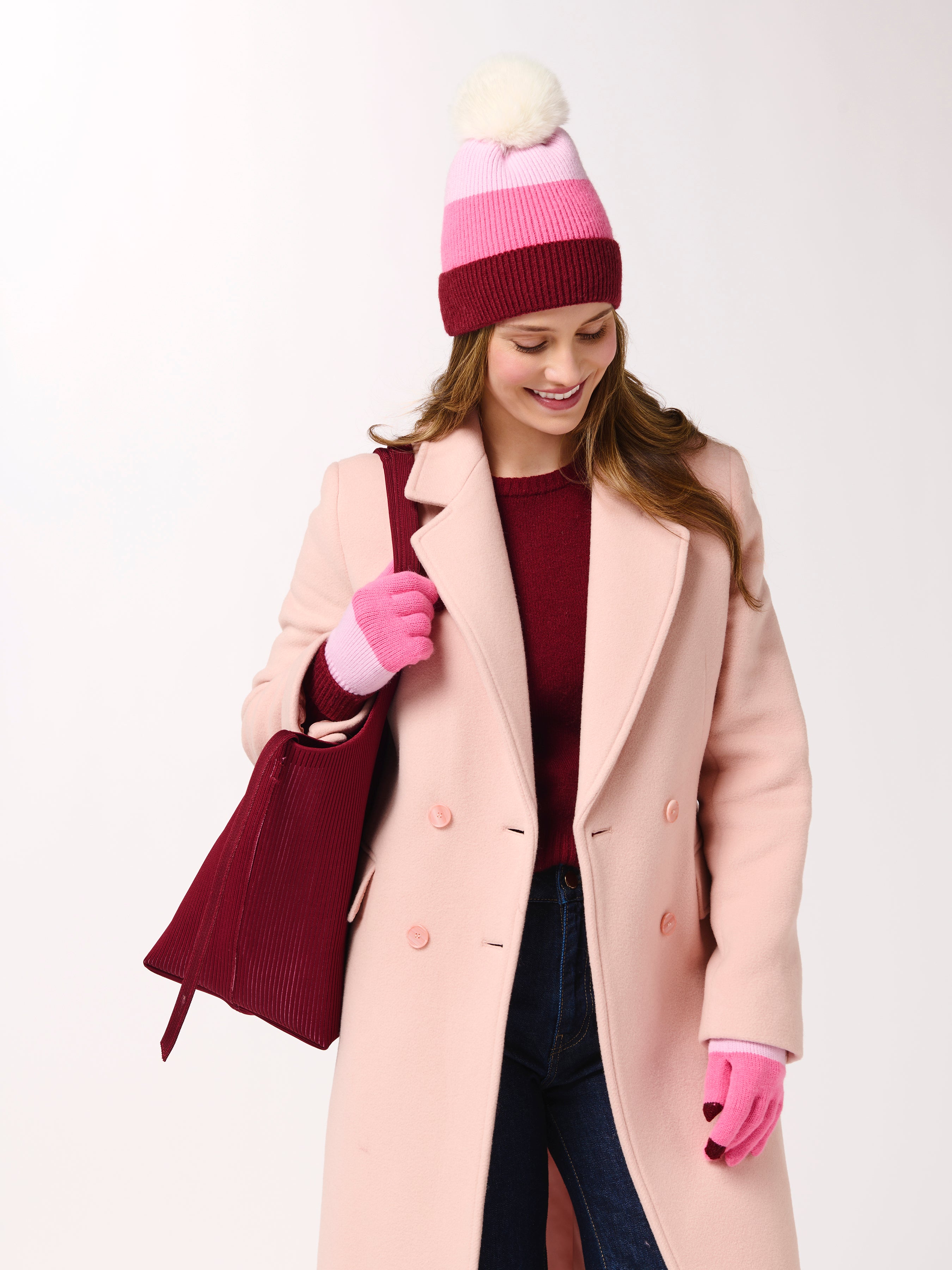 Shiraleah Charlotte Beanie WINE