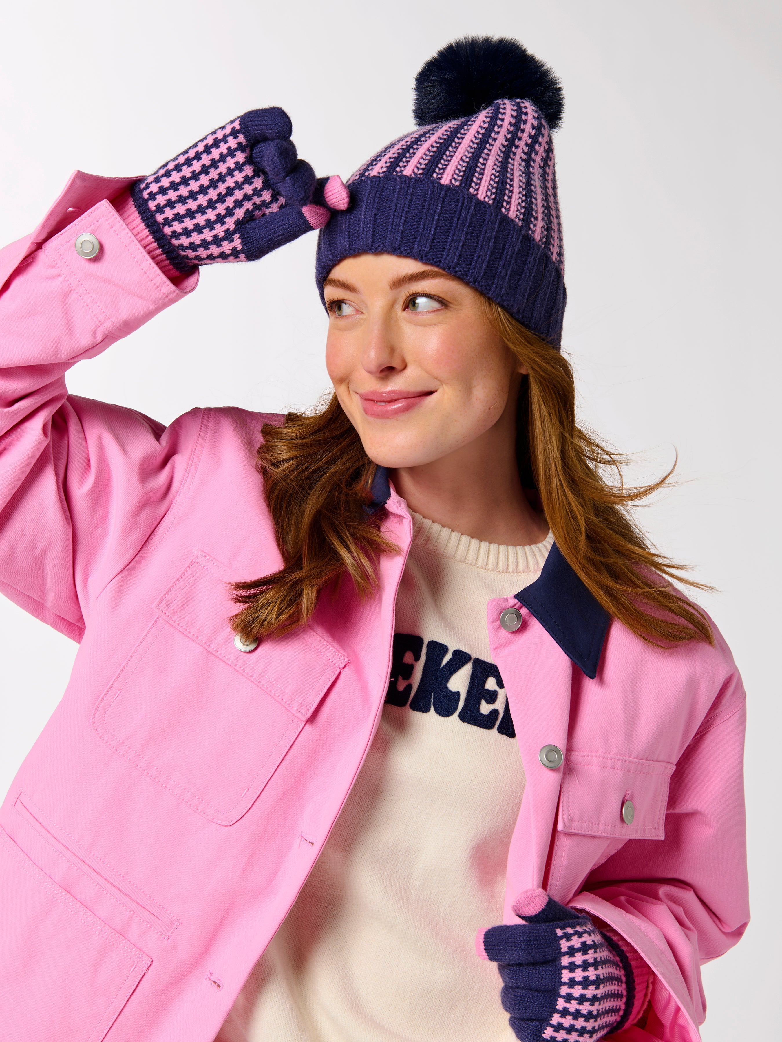 Shiraleah Hadley Beanie NAVY