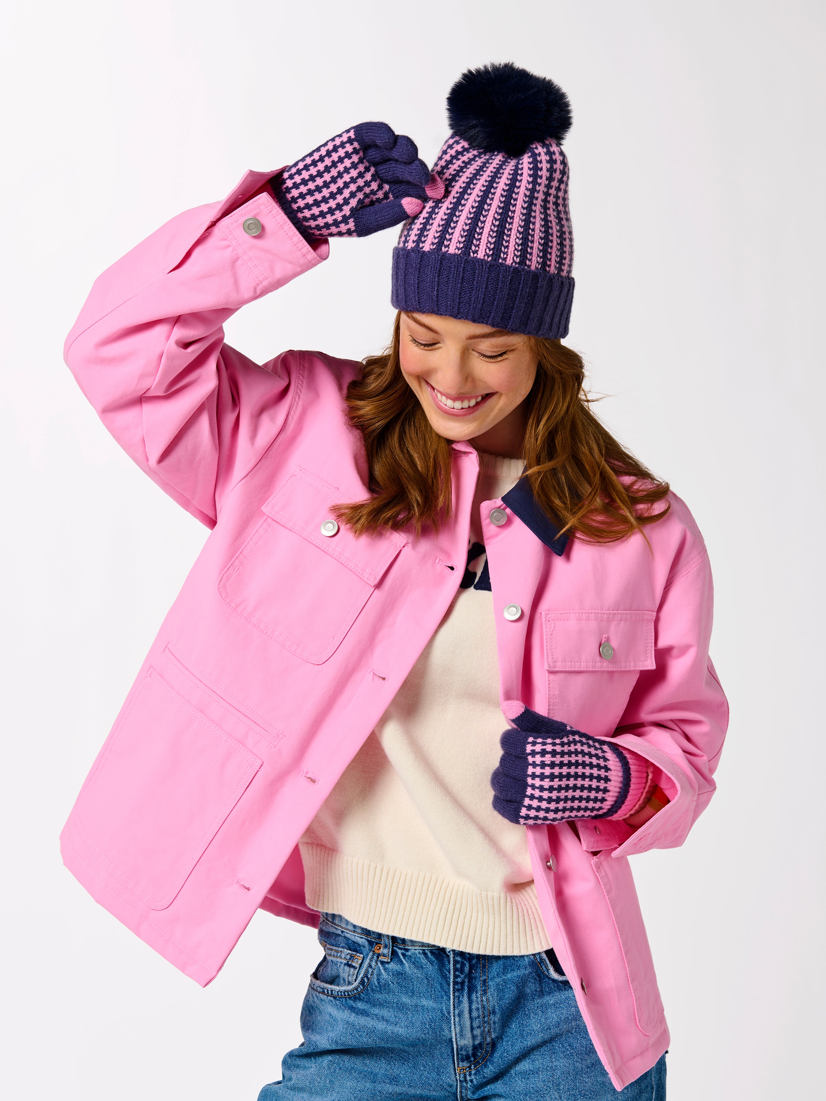 Shiraleah Hadley Beanie NAVY
