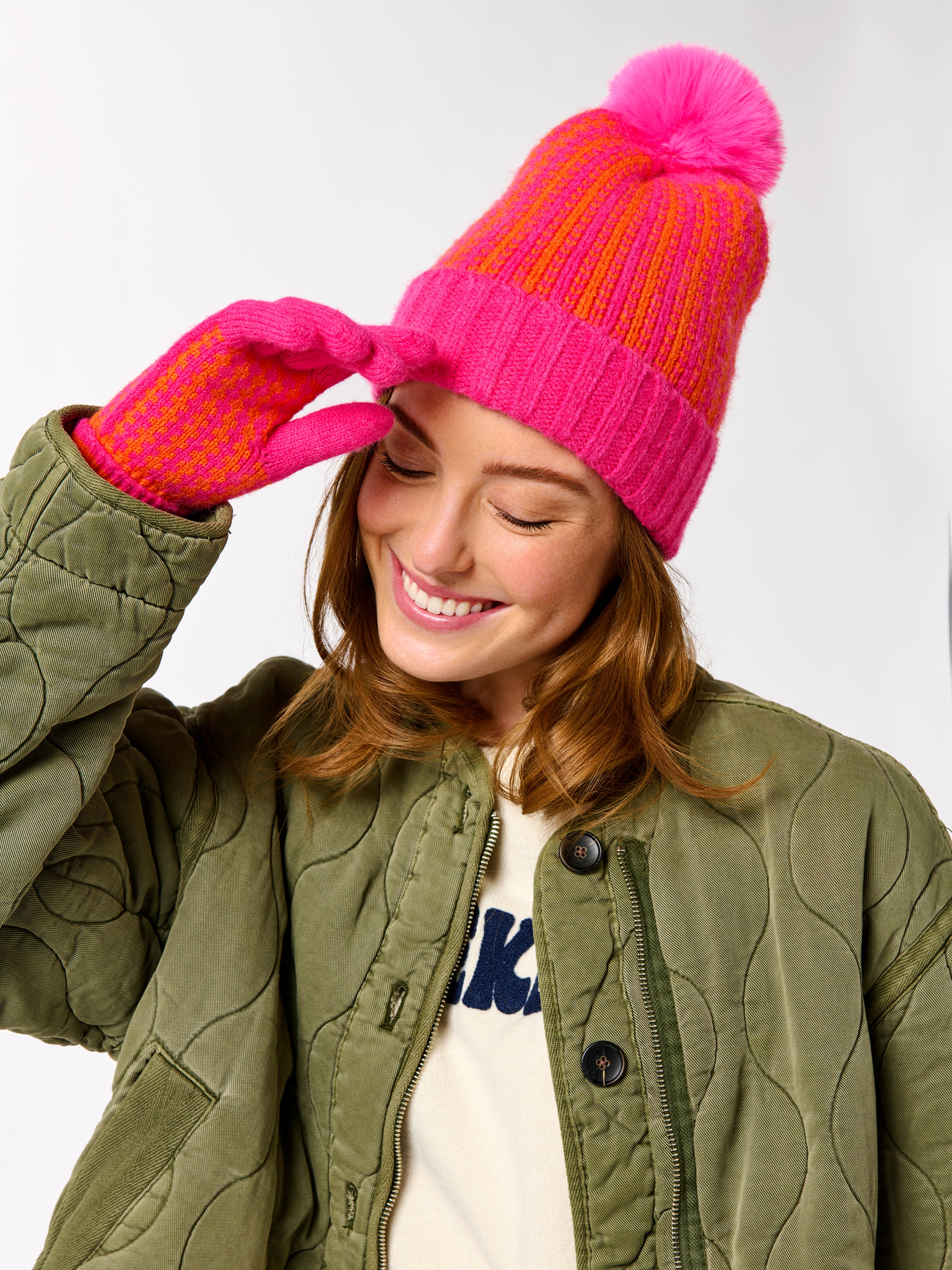 Shiraleah Hadley Beanie PINK