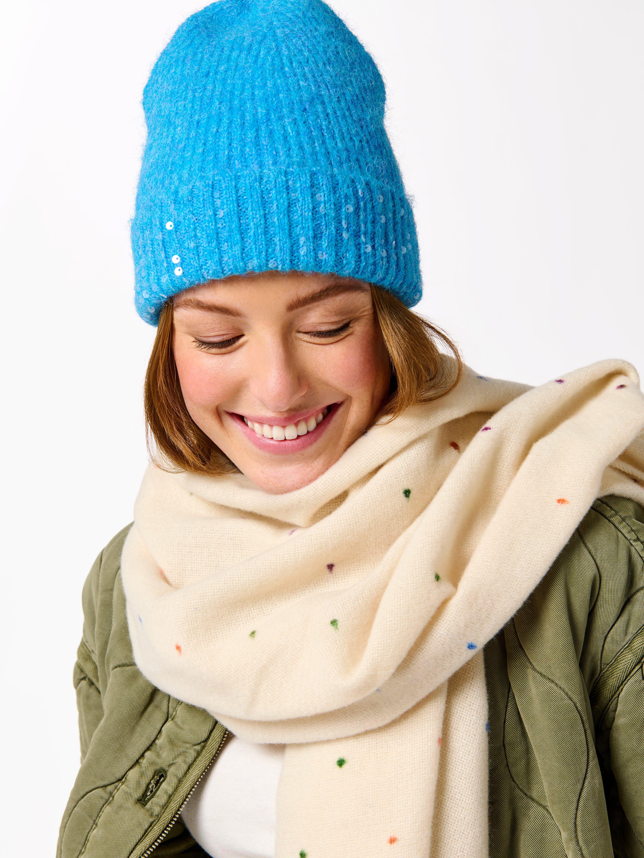 Shiraleah Arya Beanie BLUE