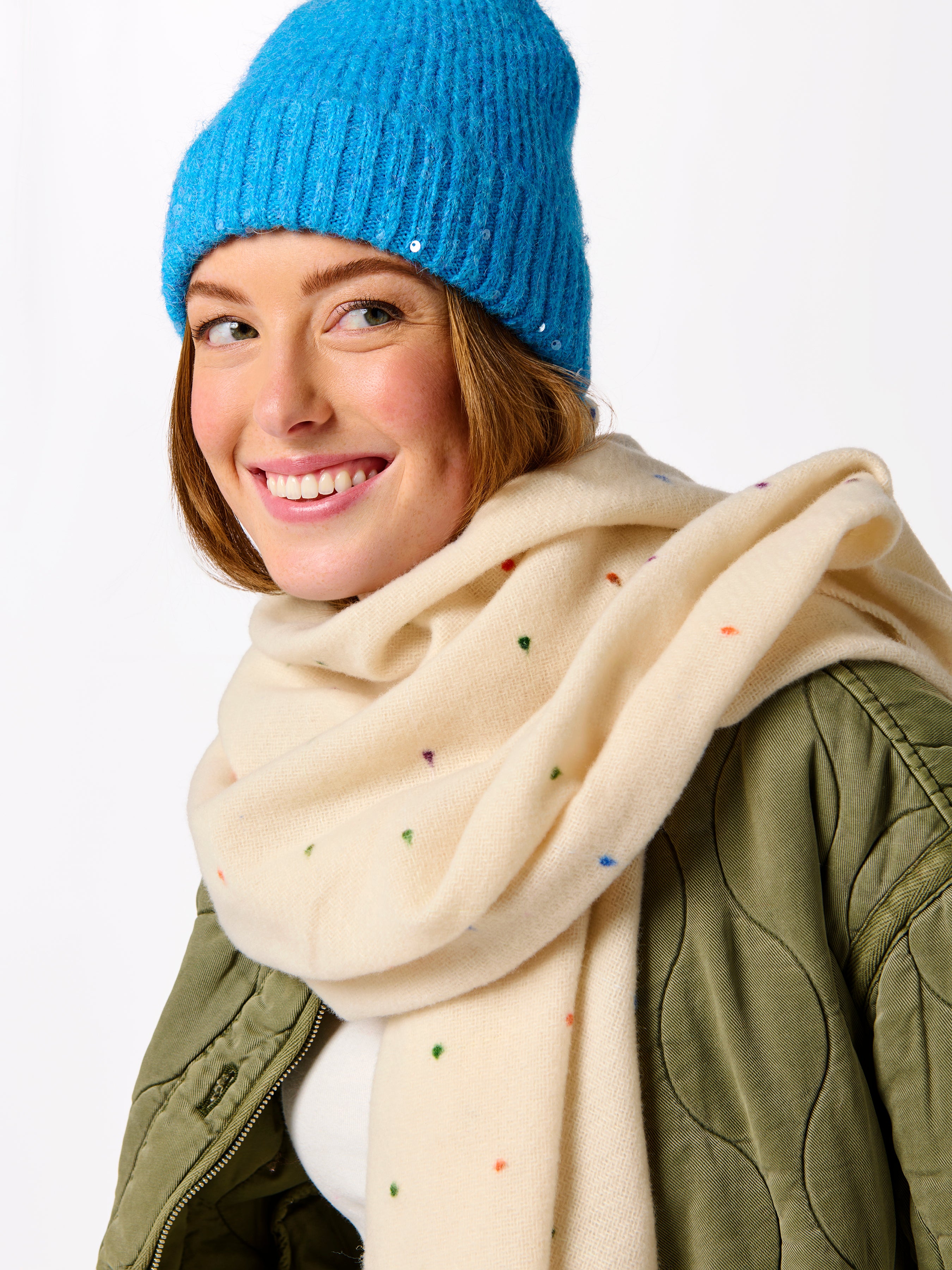 Shiraleah Arya Beanie BLUE