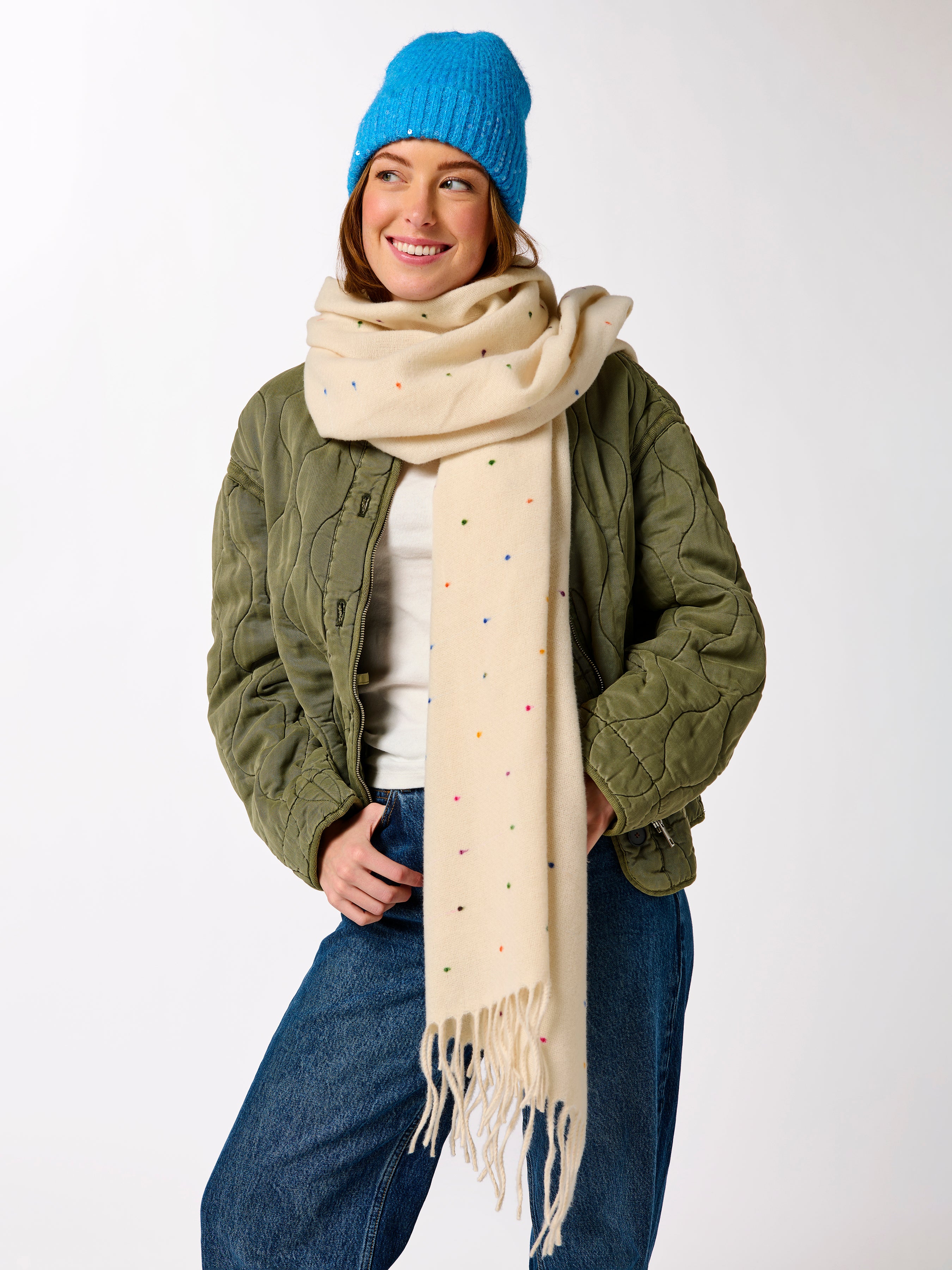 Shiraleah Arya Beanie BLUE