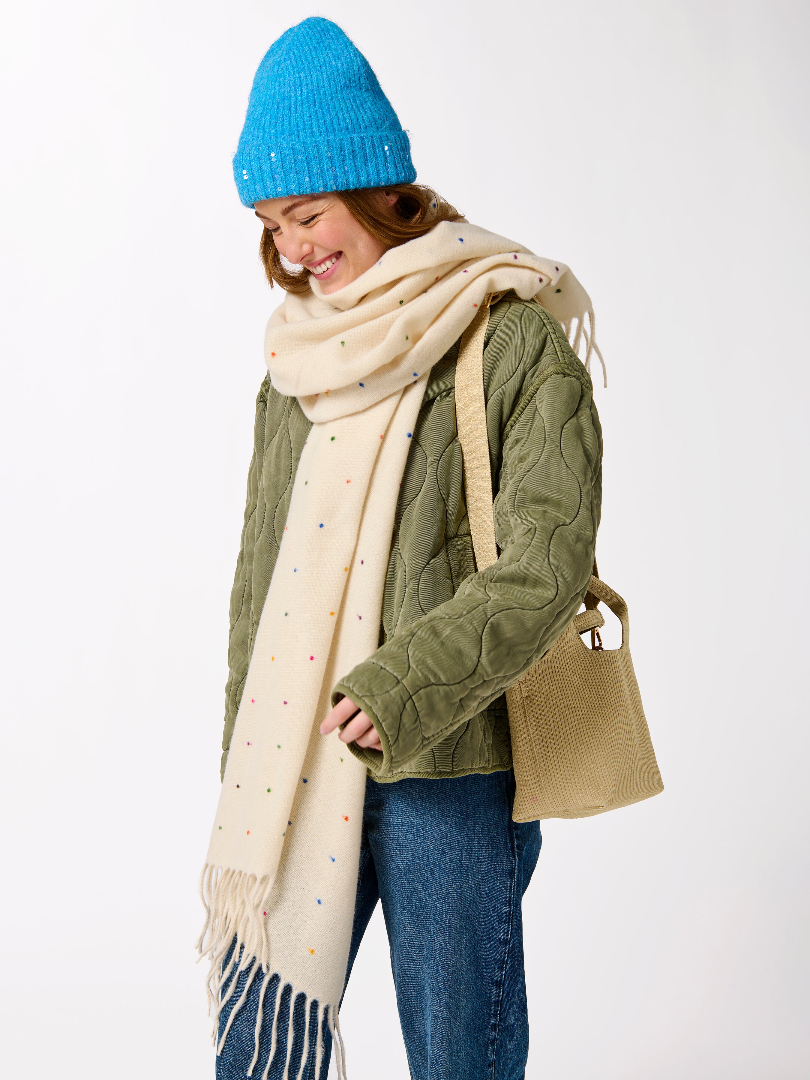 Shiraleah Arya Beanie BLUE
