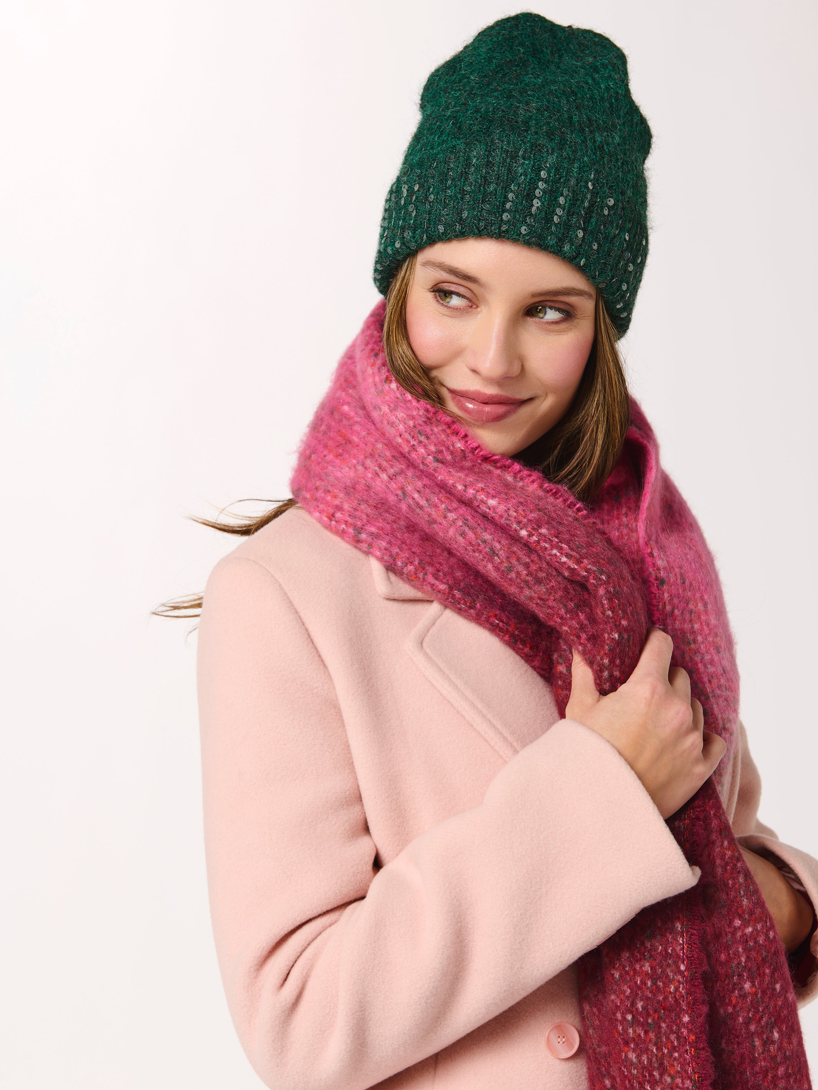 Shiraleah Arya Beanie GREEN