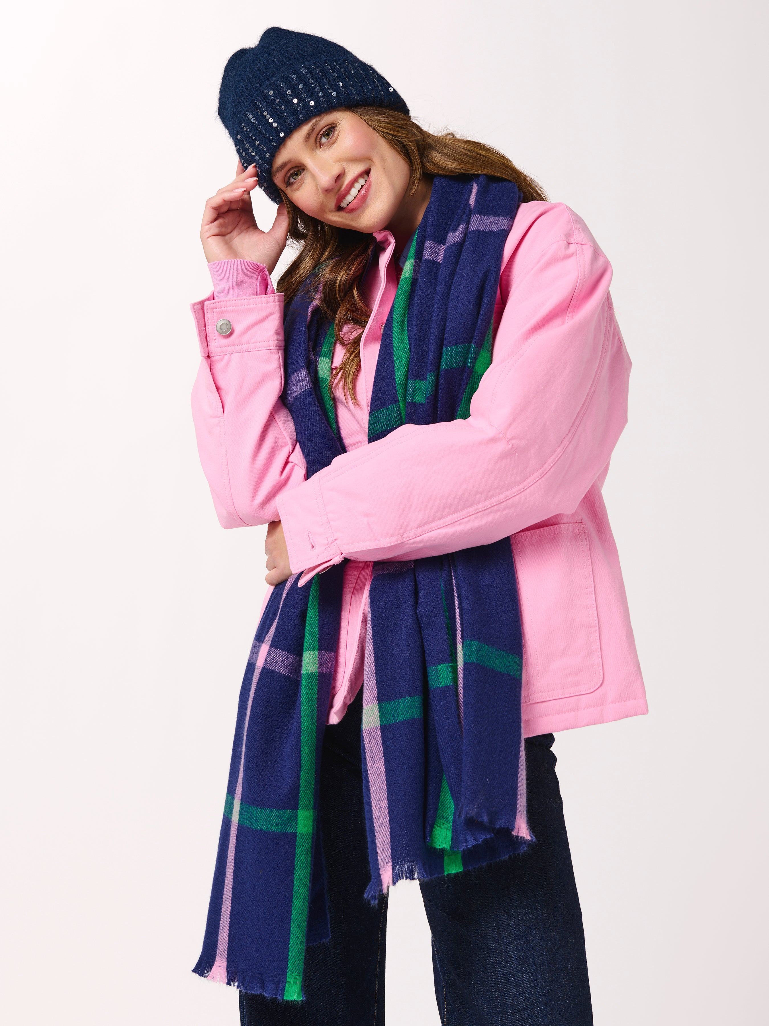 Shiraleah Arya Beanie NAVY