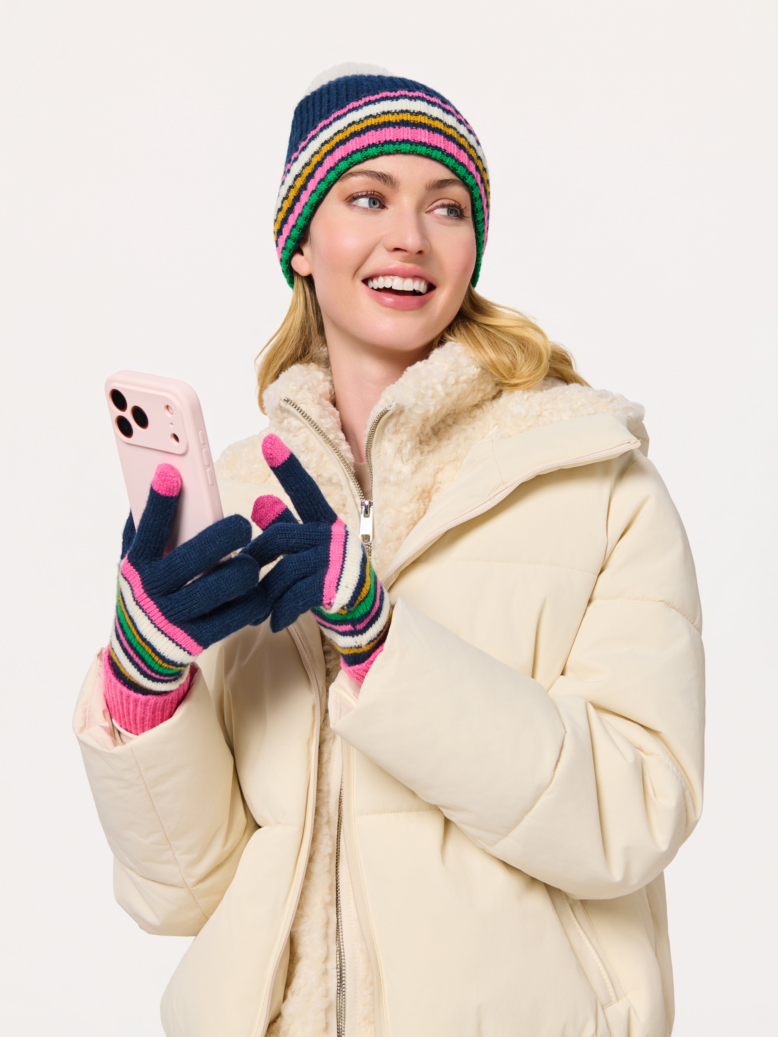 Shiraleah Elle Beanie NAVY / OS