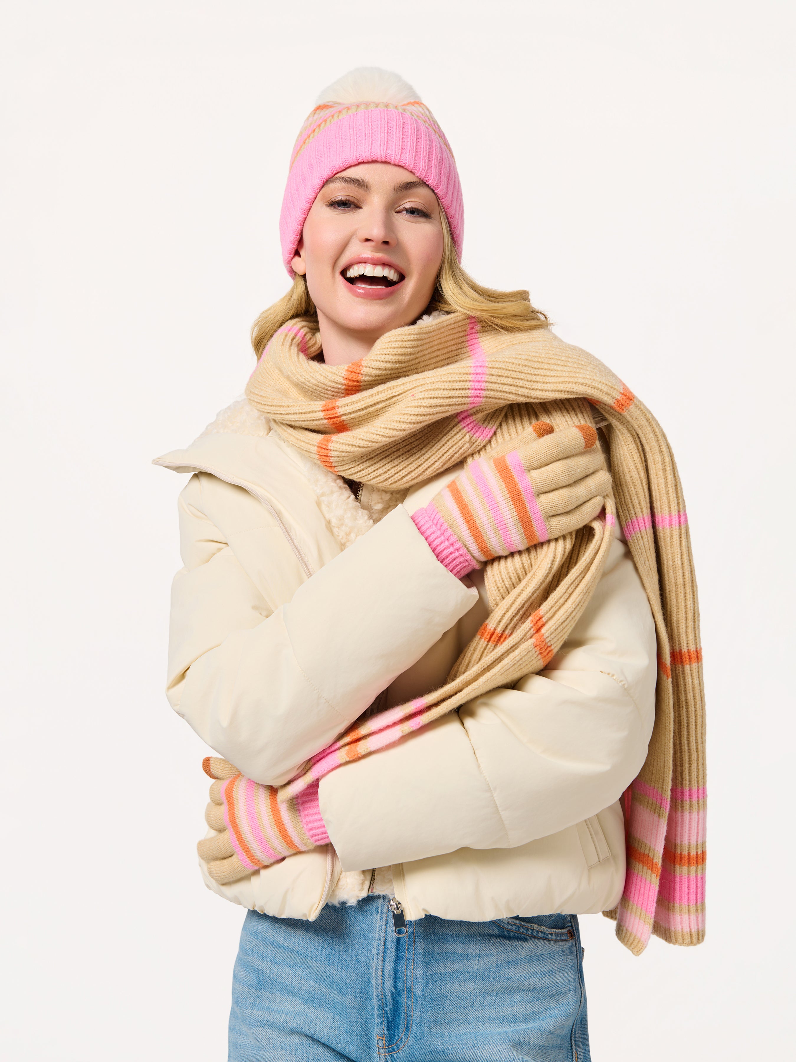 Shiraleah Elle Beanie TAN / OS
