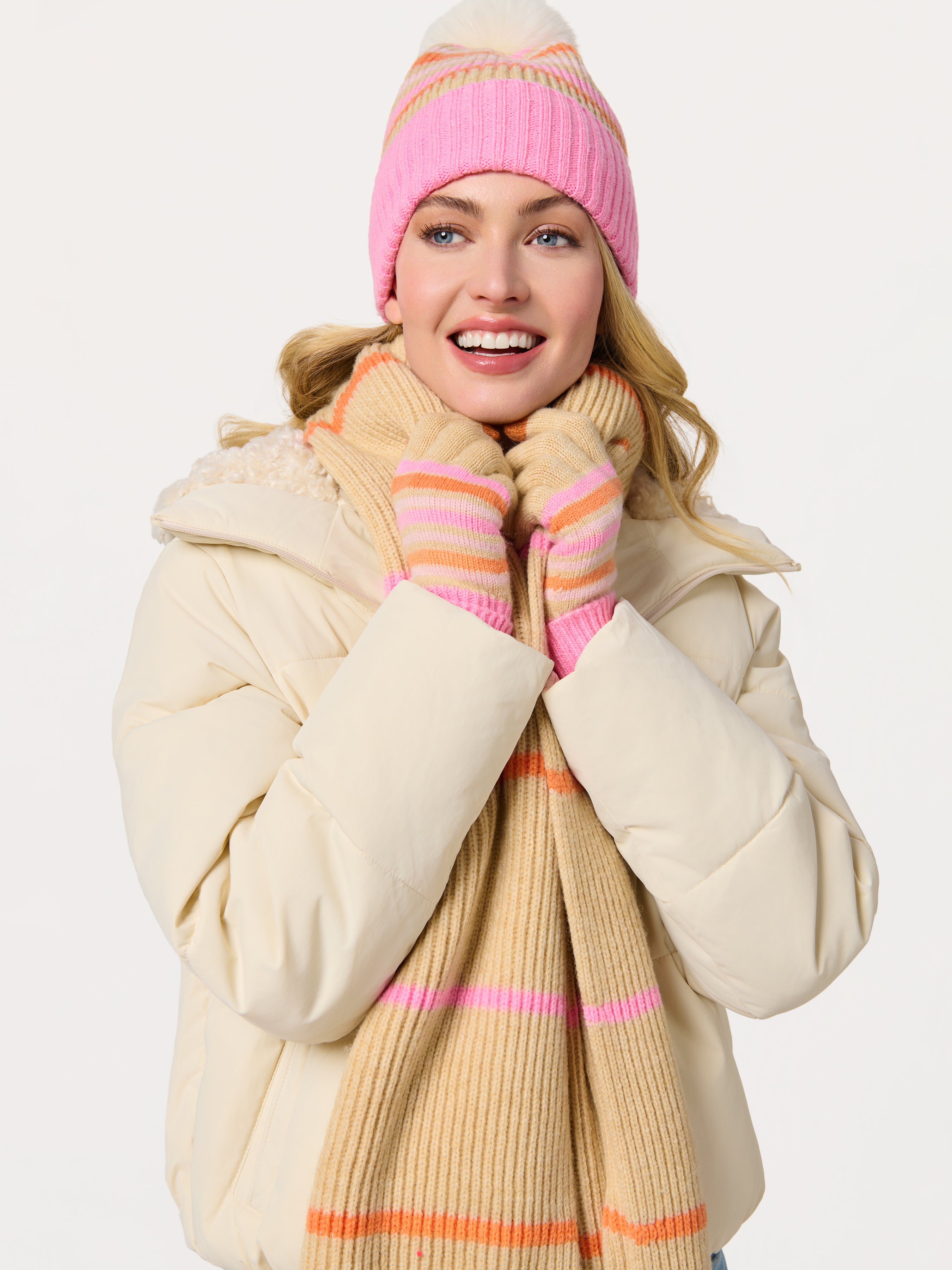 Shiraleah Elle Beanie TAN / OS