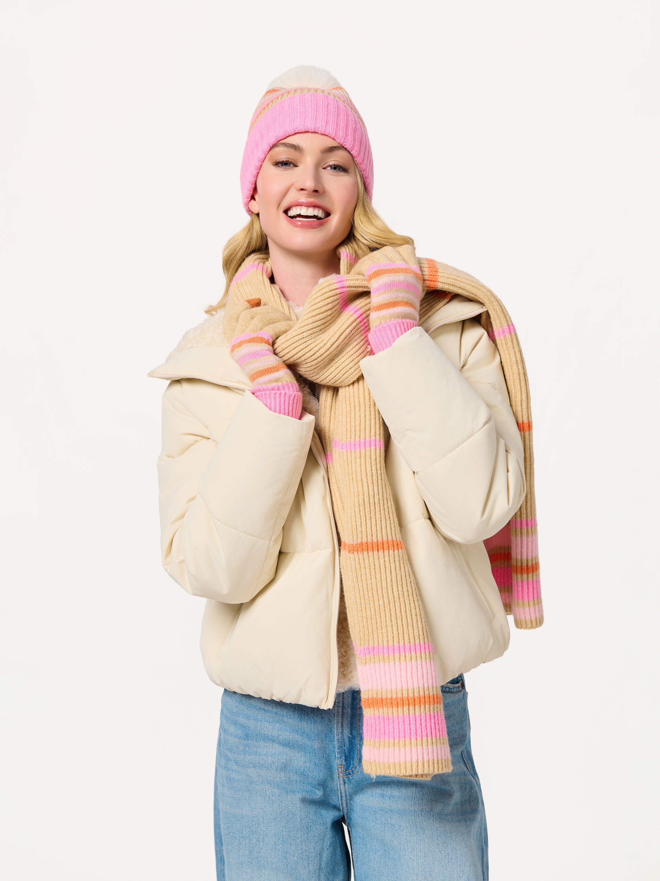 Shiraleah Elle Beanie TAN / OS