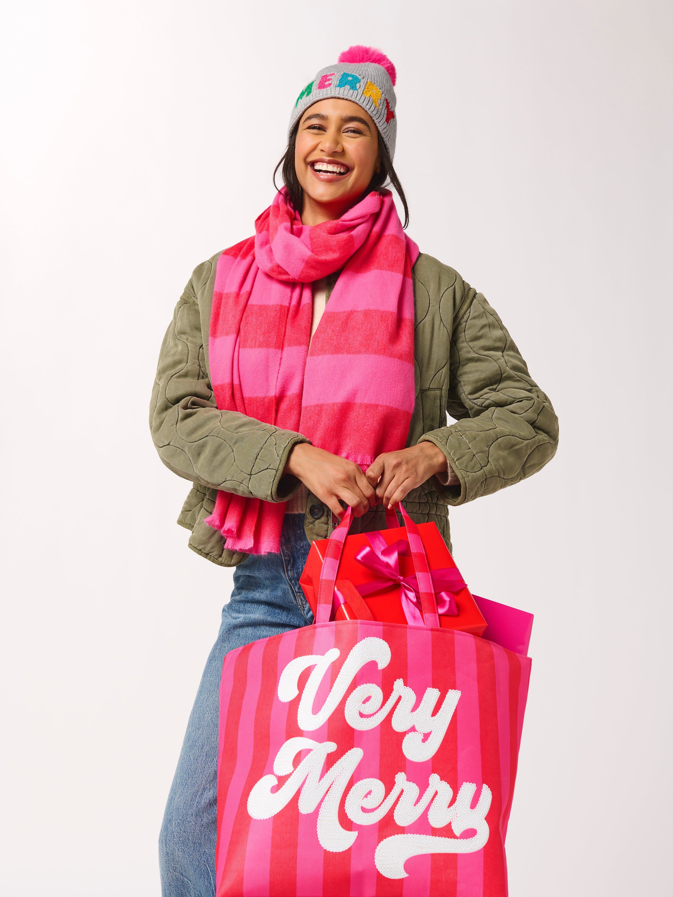 Shiraleah "Merry" Beanie, Grey