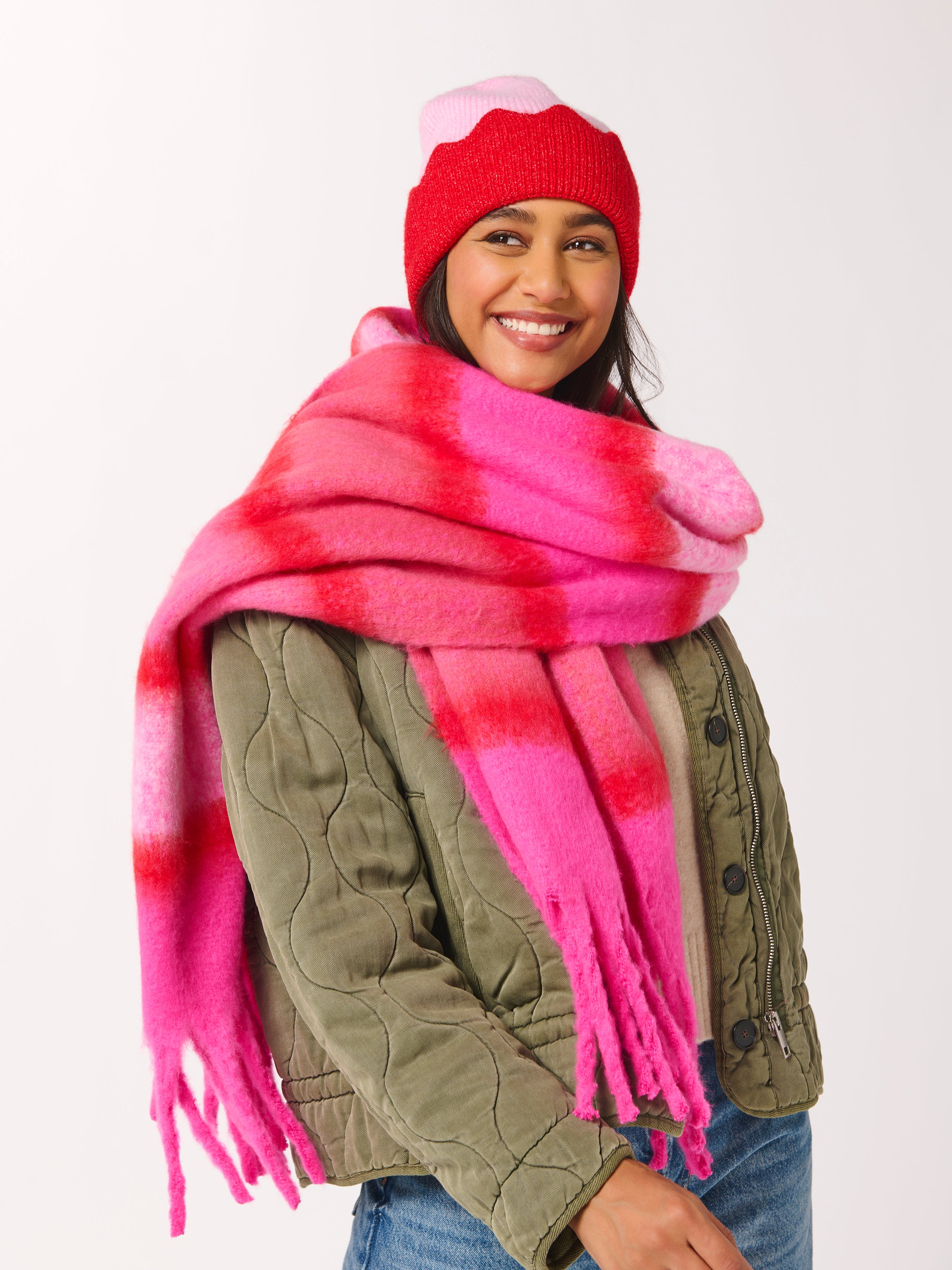 Shiraleah Melody Beanie PINK