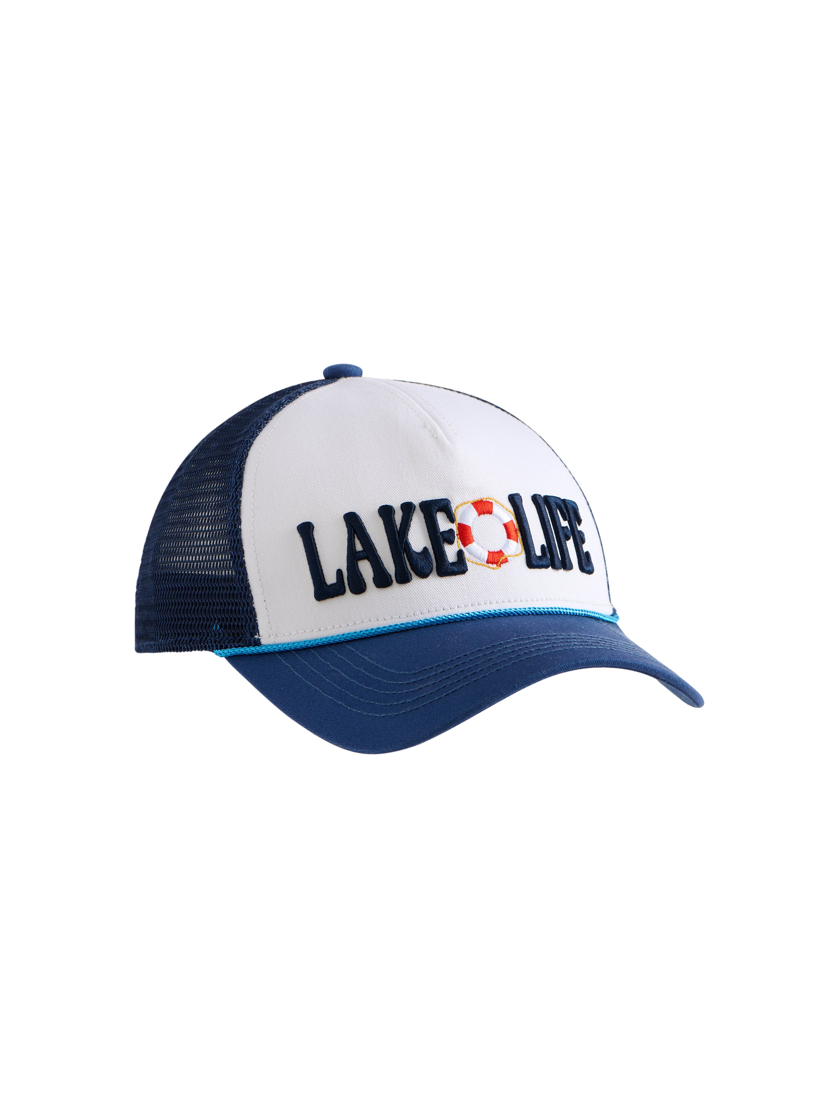 Shiraleah "Lake Life" Trucker Hat, Navy