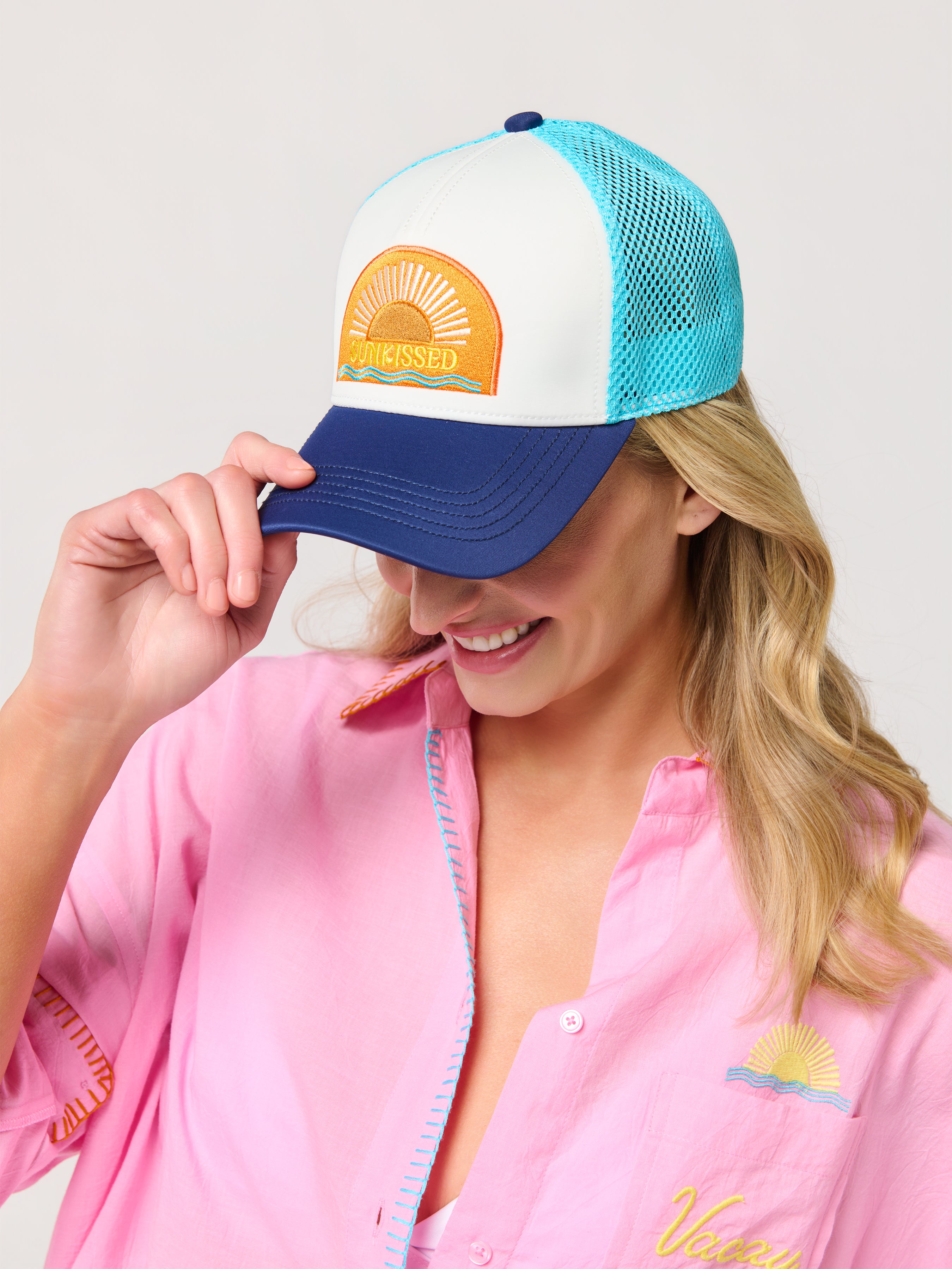 Shiraleah Sunrise Trucker Hat, Multi