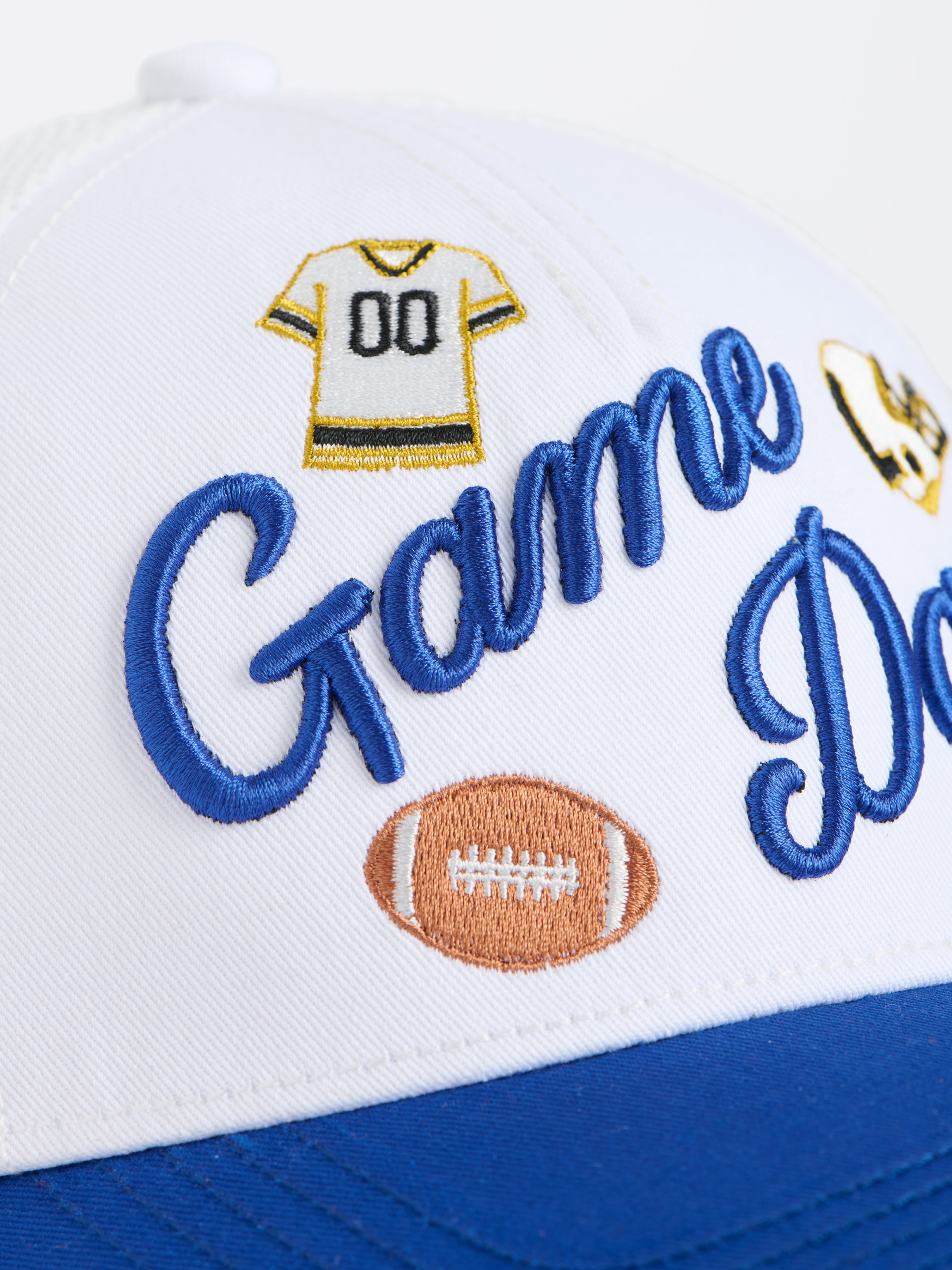 Shiraleah "Game Day" Trucker Hat BLUE / OS