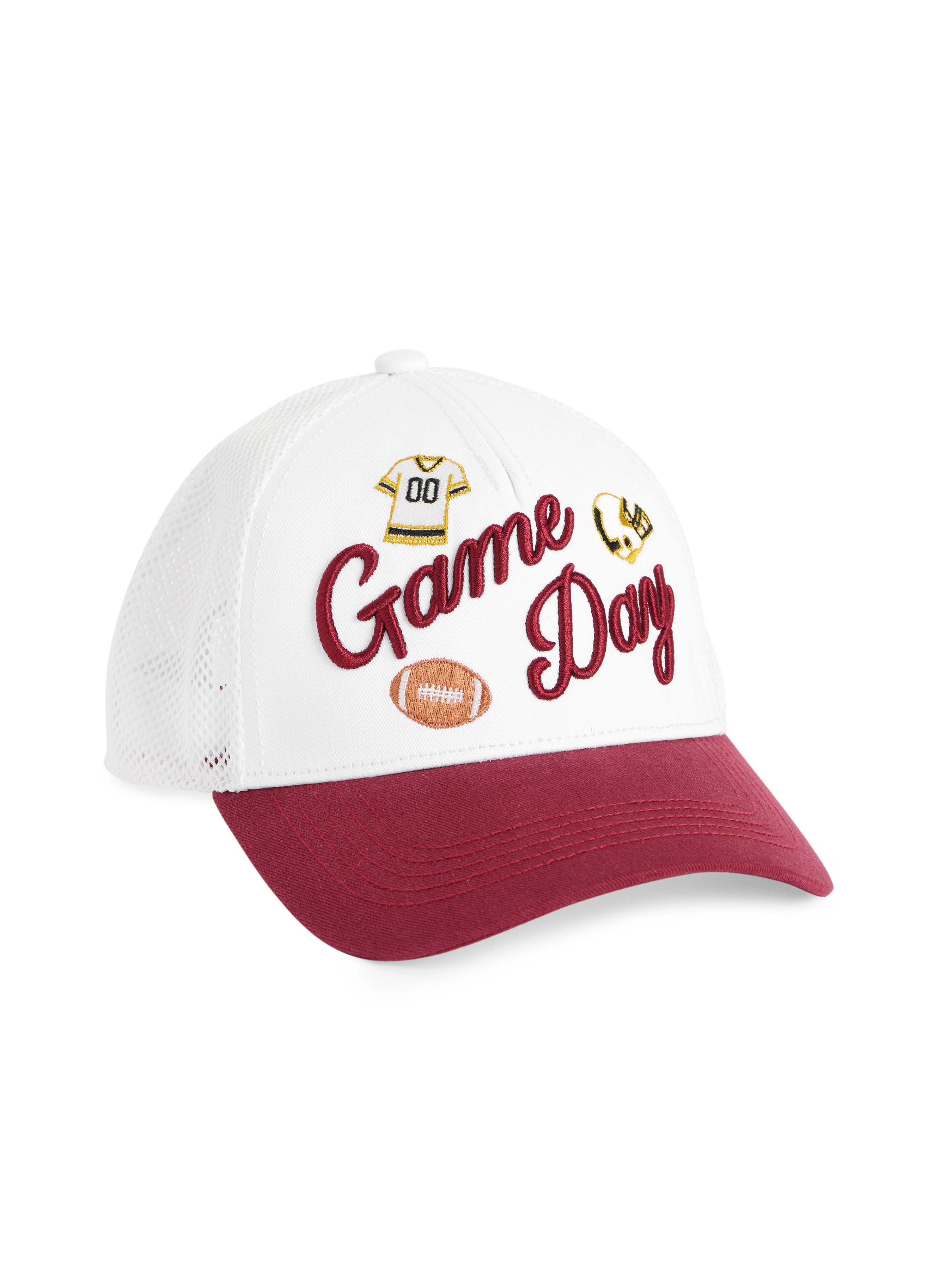 Shiraleah "Game Day" Trucker Hat MAROON / OS