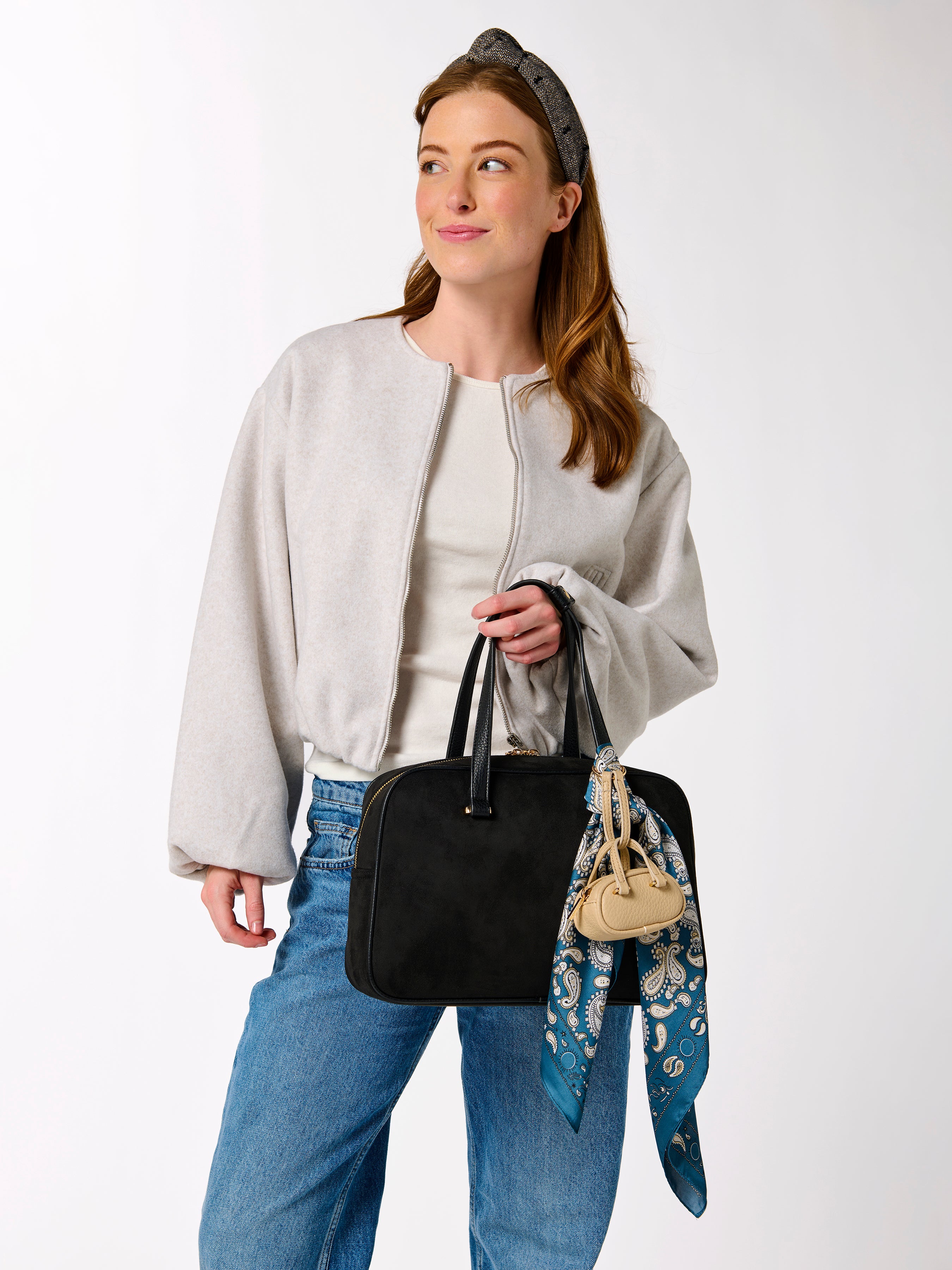 Shiraleah Wyatt Scarf NAVY