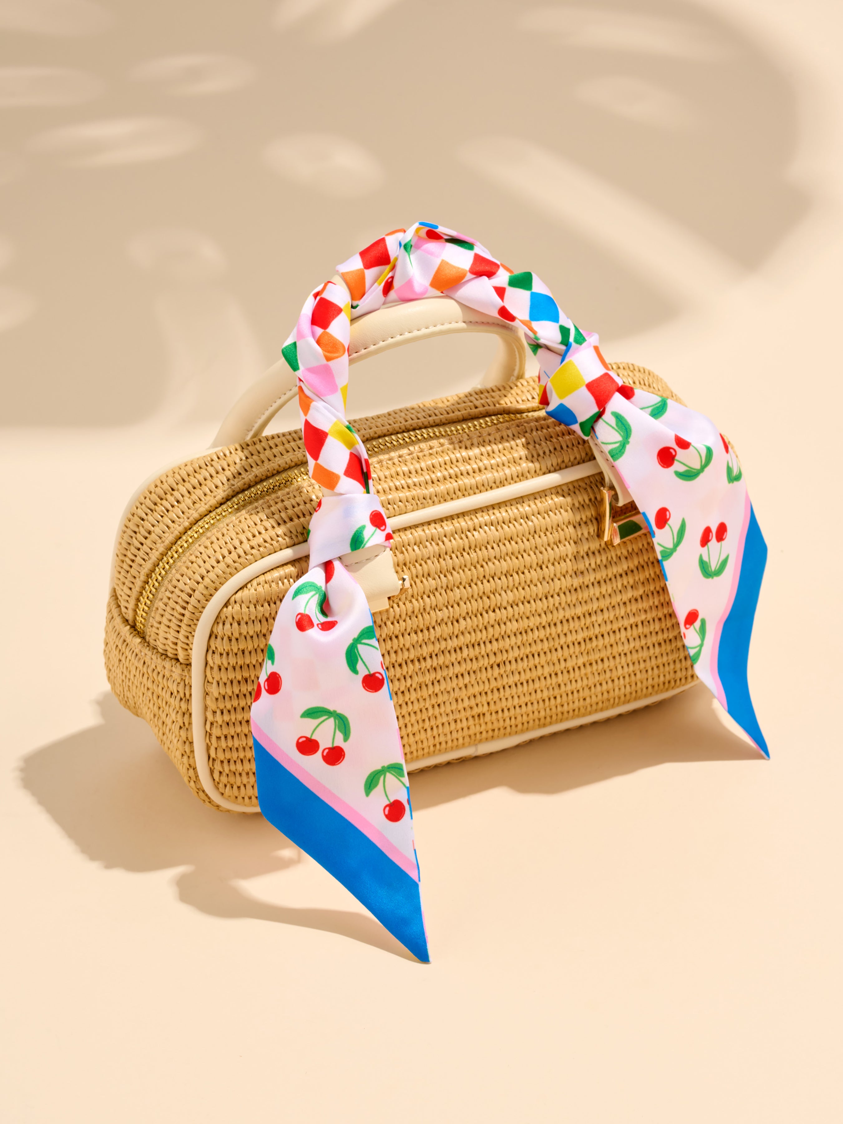 Shiraleah Assorted Set of 2 Tropical Lobster Twilly Scarf, Multi