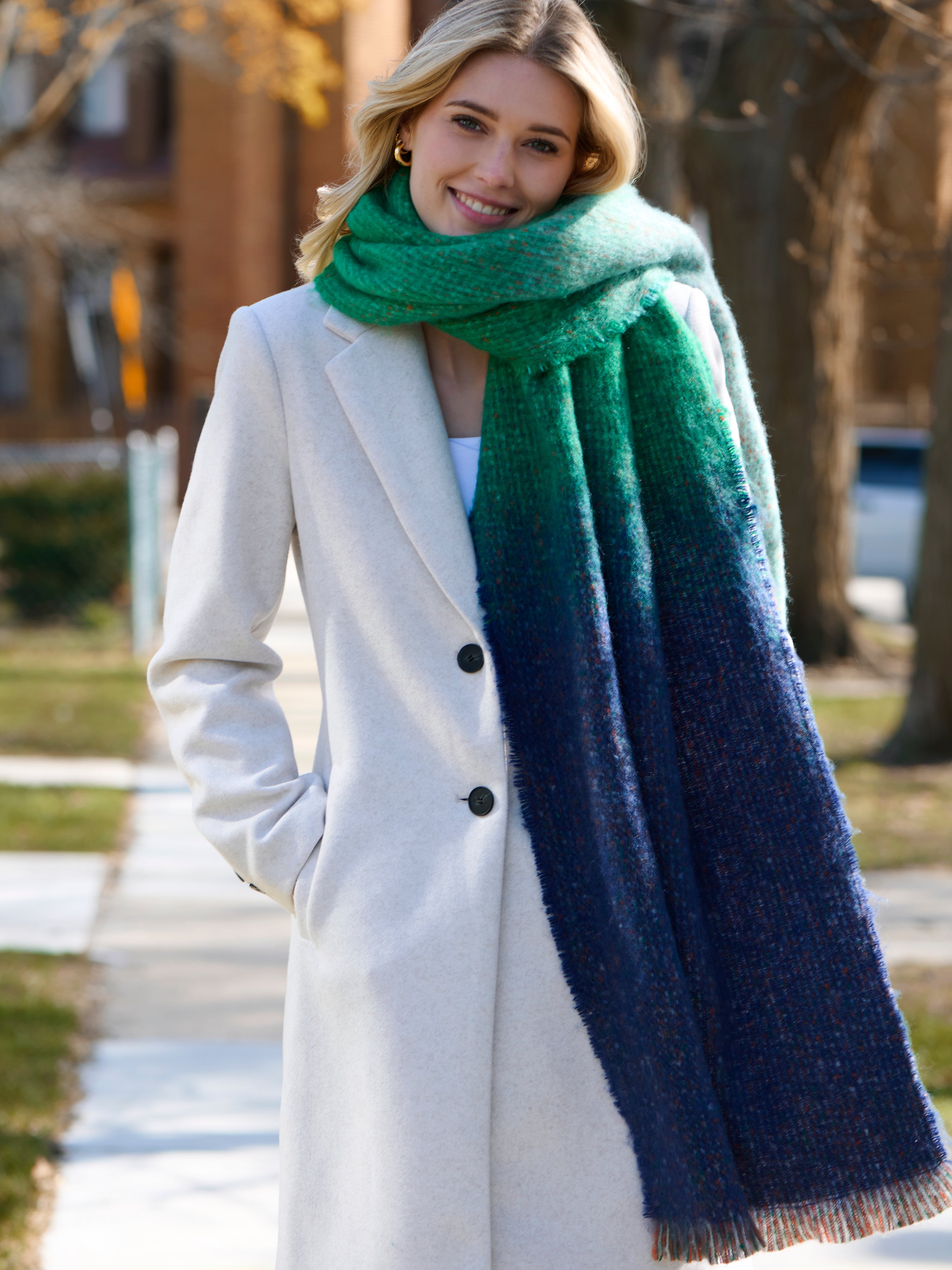 Shiraleah Tanya Scarf GREEN