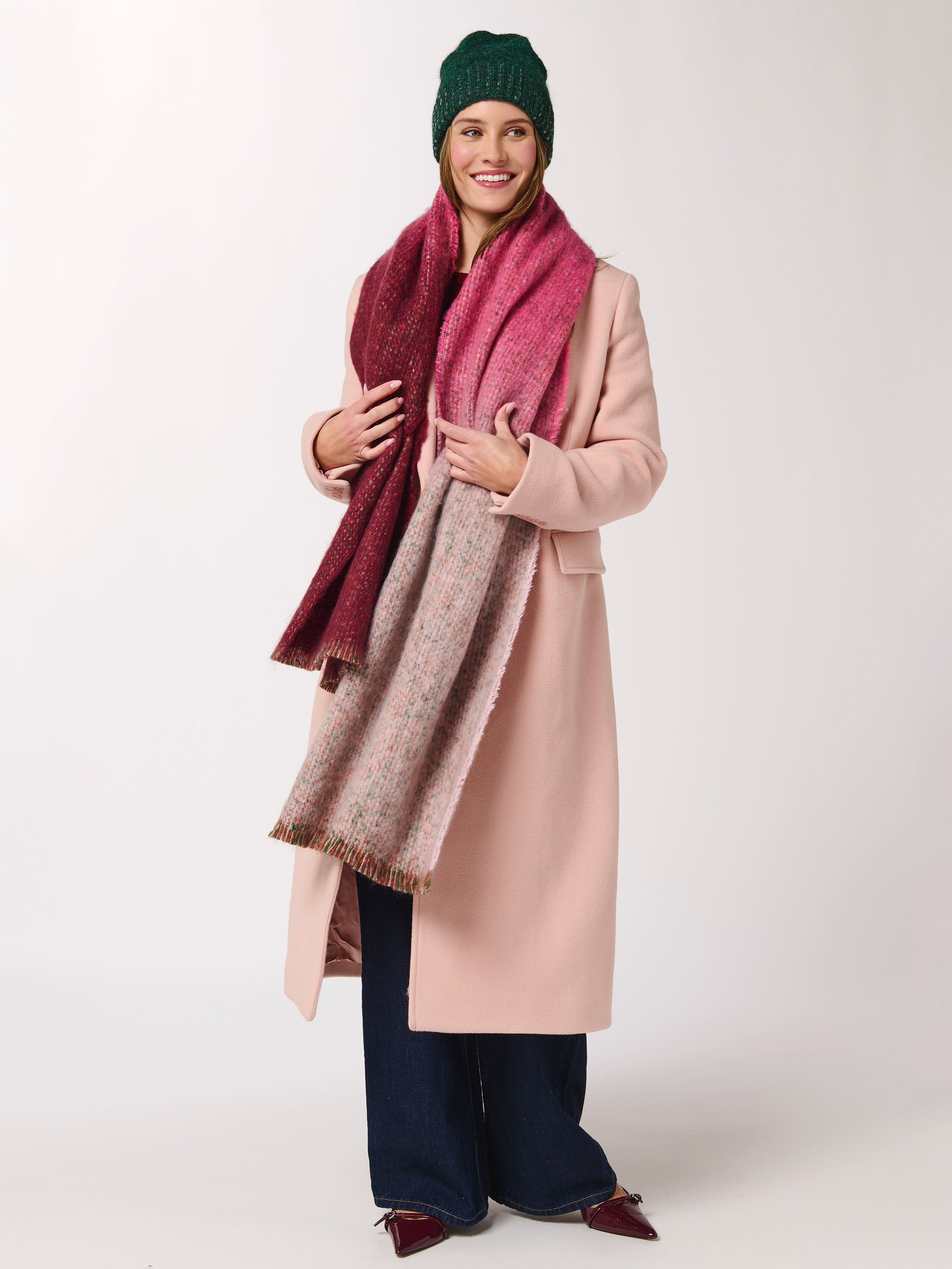 Shiraleah Tanya Scarf PINK