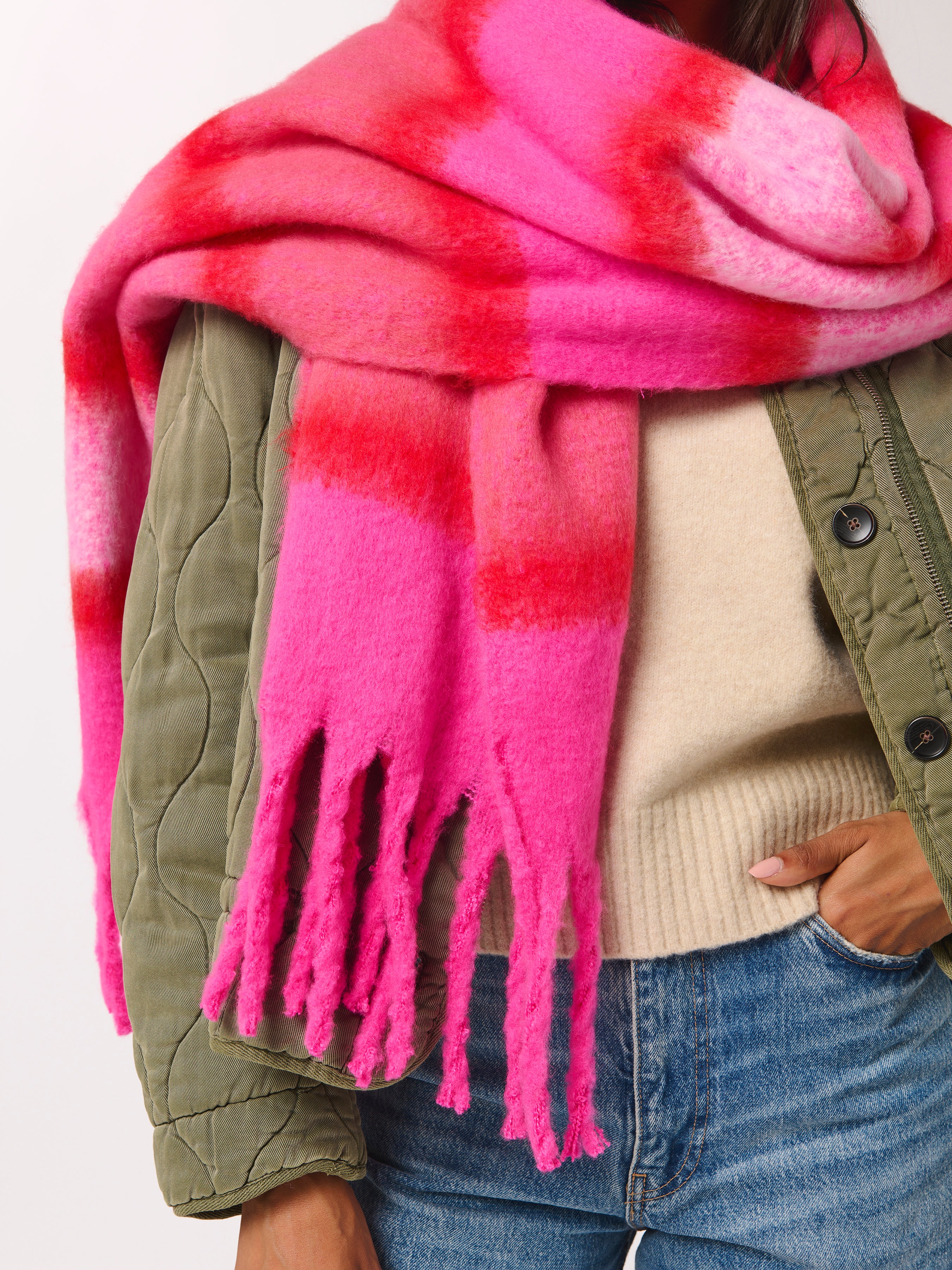 Shiraleah Amelia Scarf, Red