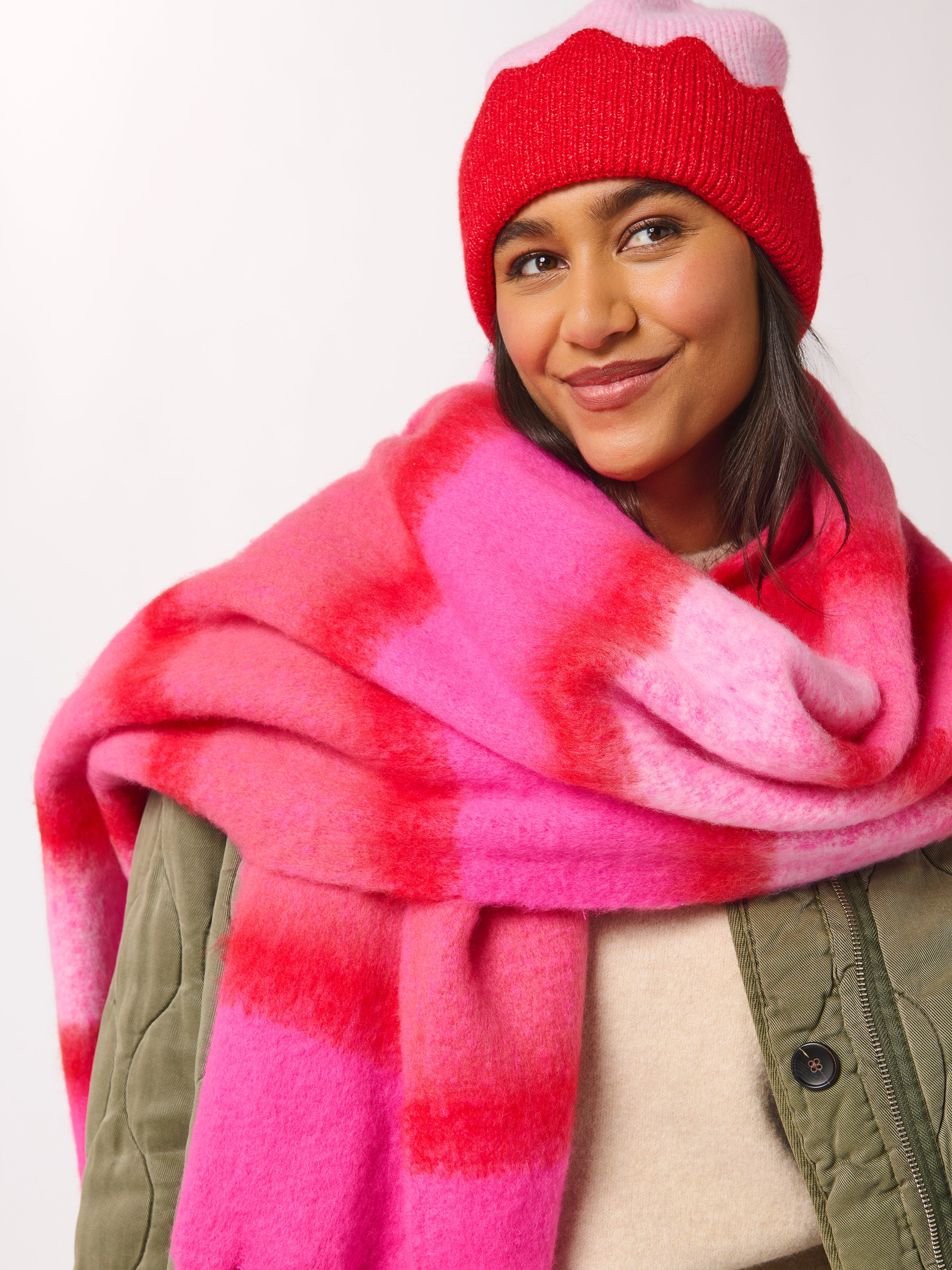 Shiraleah Amelia Scarf, Red