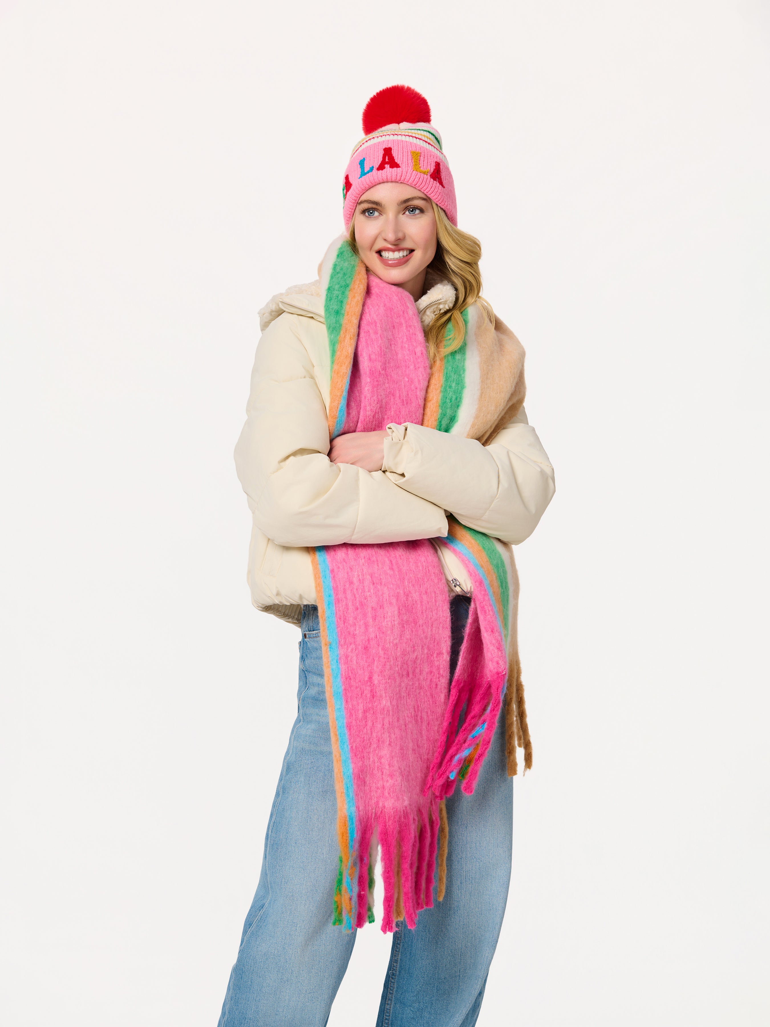 Shiraleah Mina Scarf, Multi