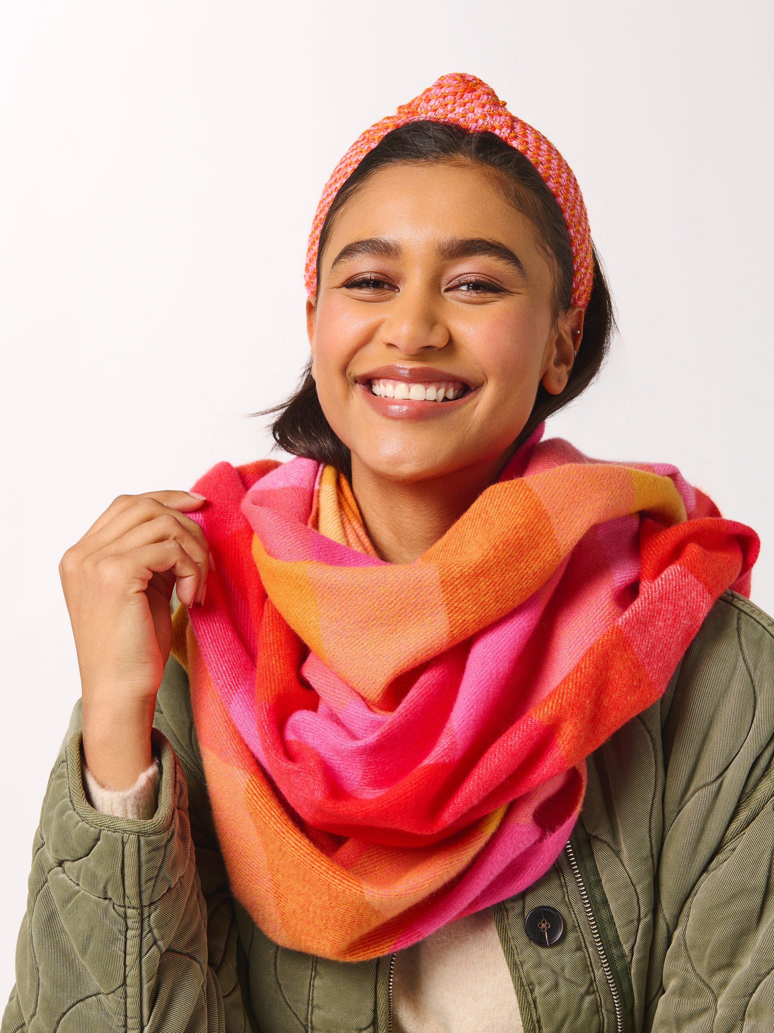 Shiraleah Caroline Scarf, Pink