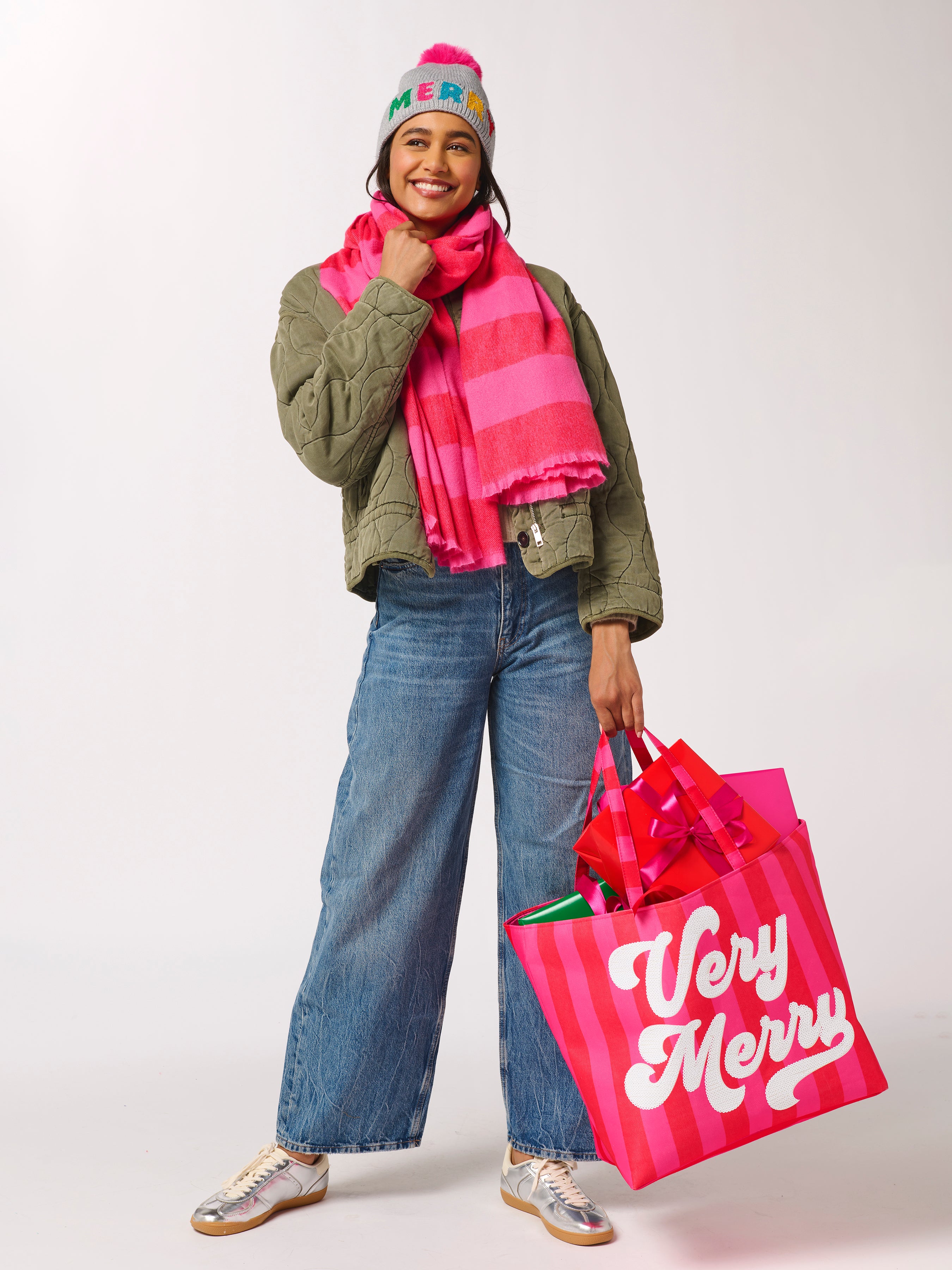 Shiraleah Calypso Scarf PINK