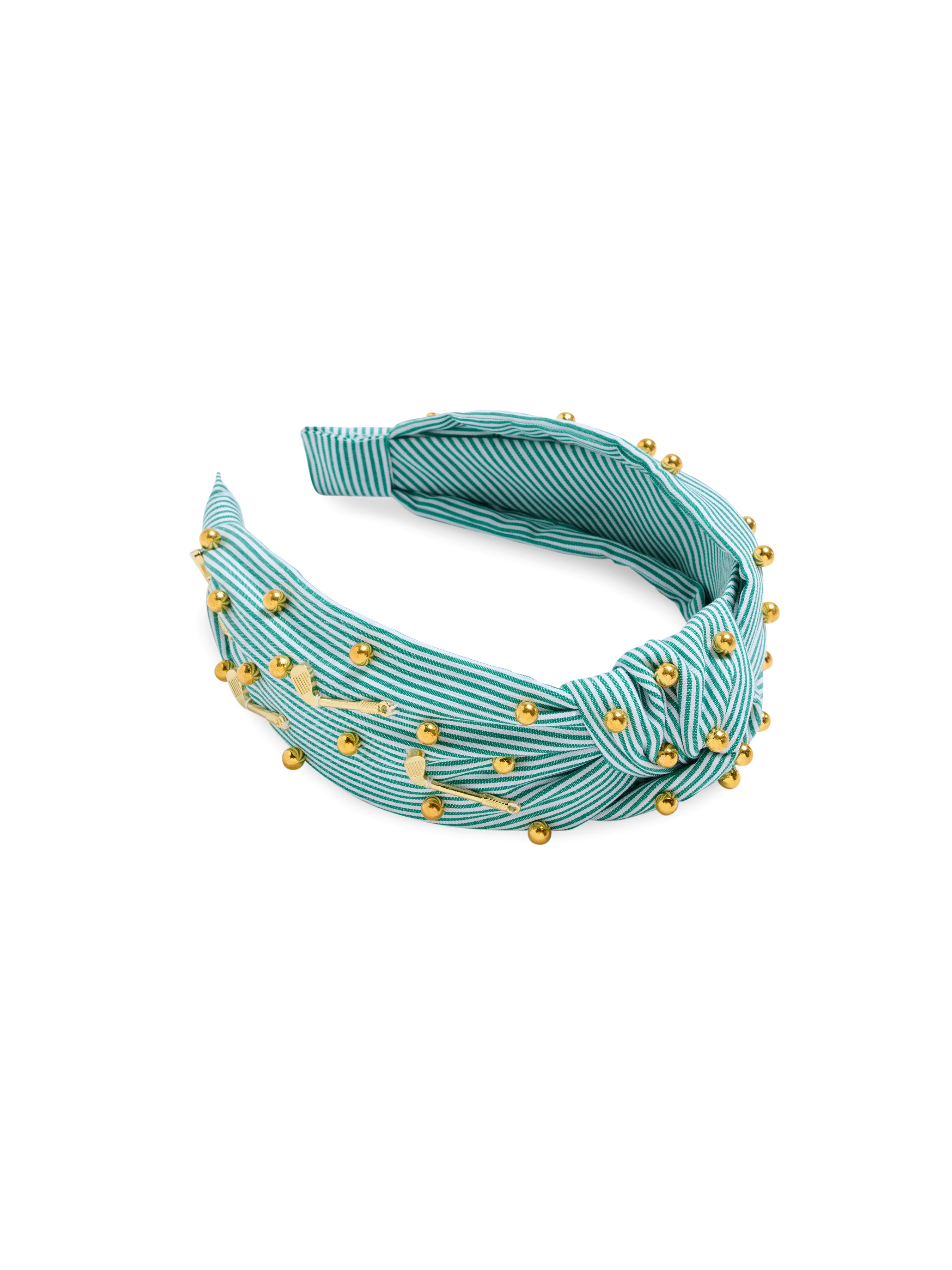 Shiraleah Golf Charms Headband, Green