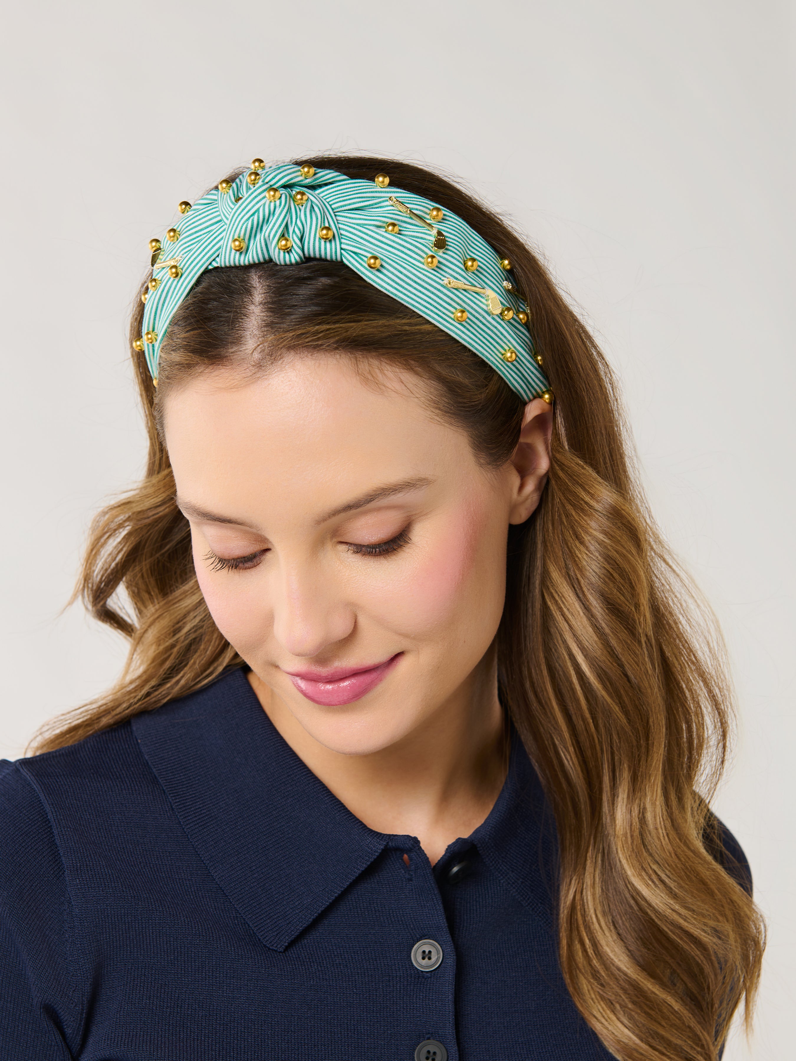 Shiraleah Golf Charms Headband, Green