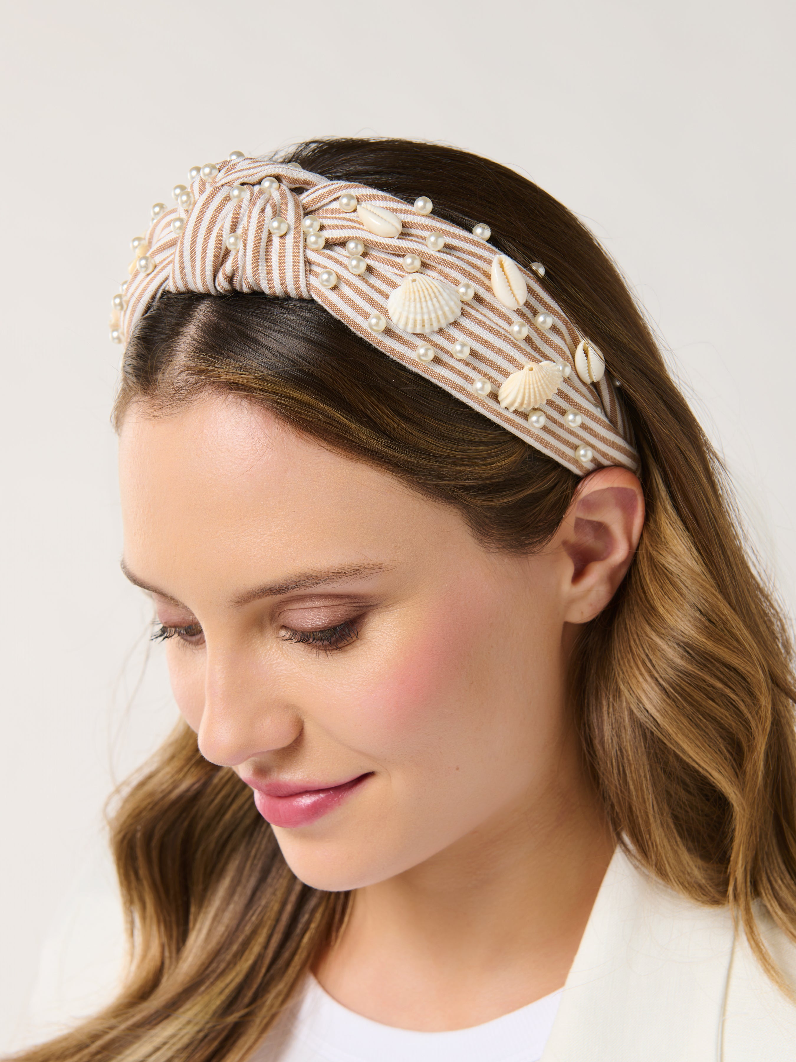 Shiraleah Shelly Knotted Headband BROWN