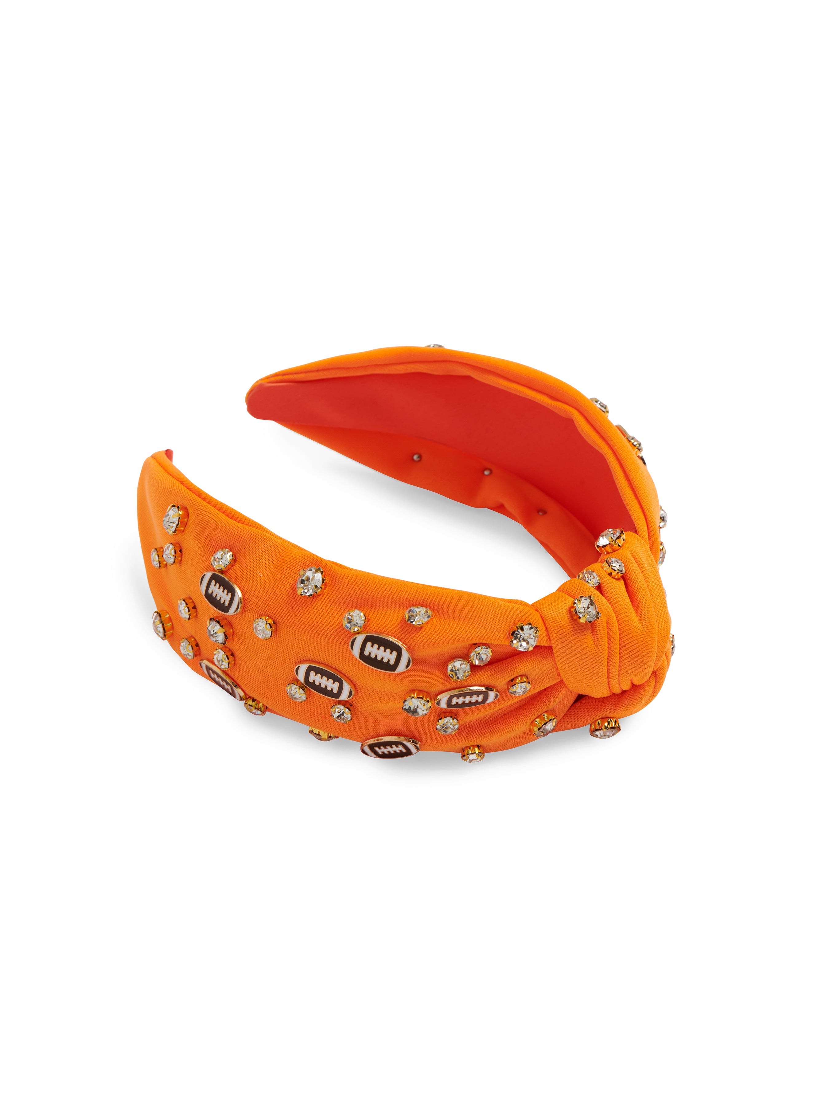 Shiraleah Game Day Charms Knotted Headband Orange