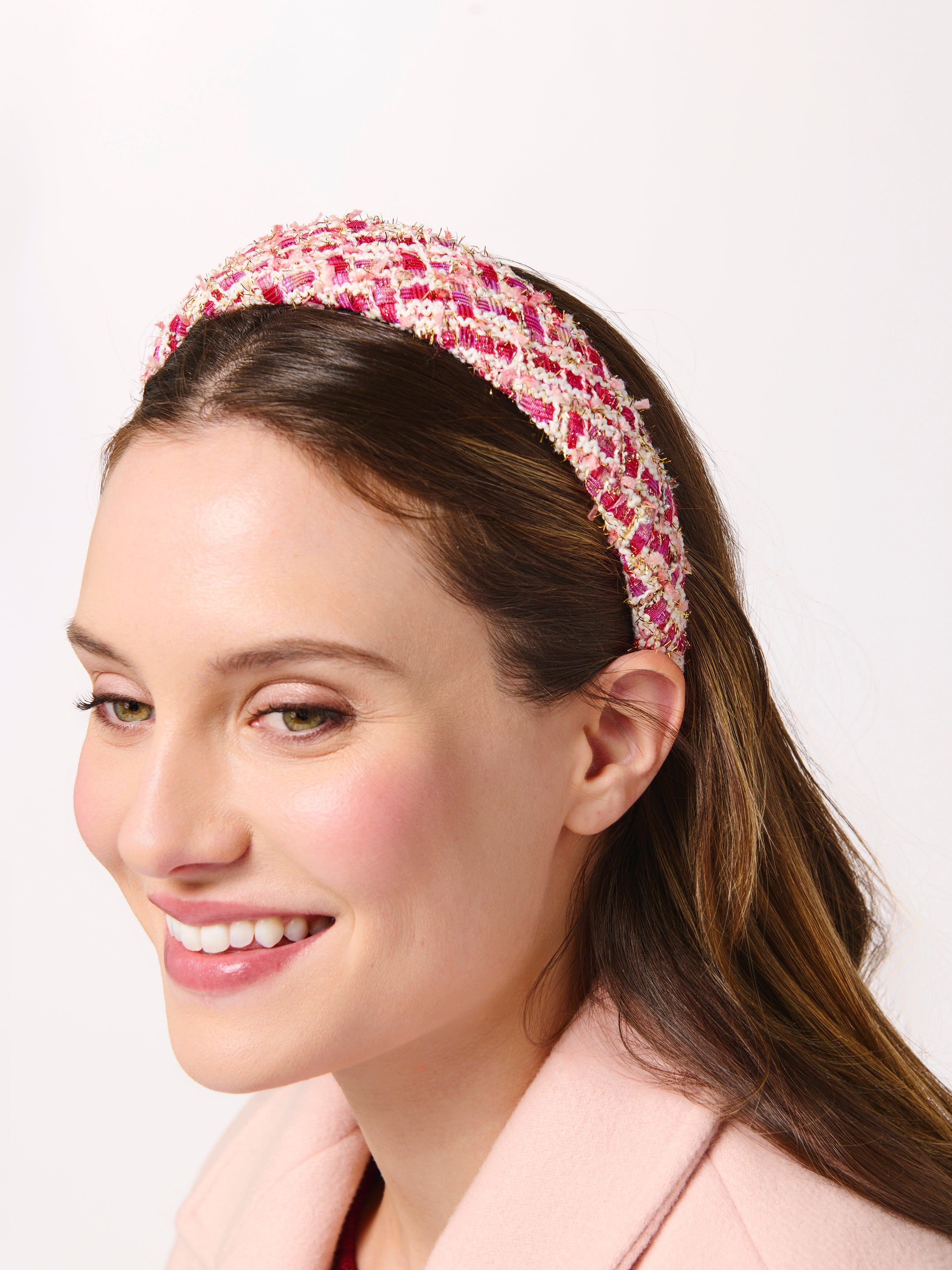 Shiraleah Textured Woven Headband WINE