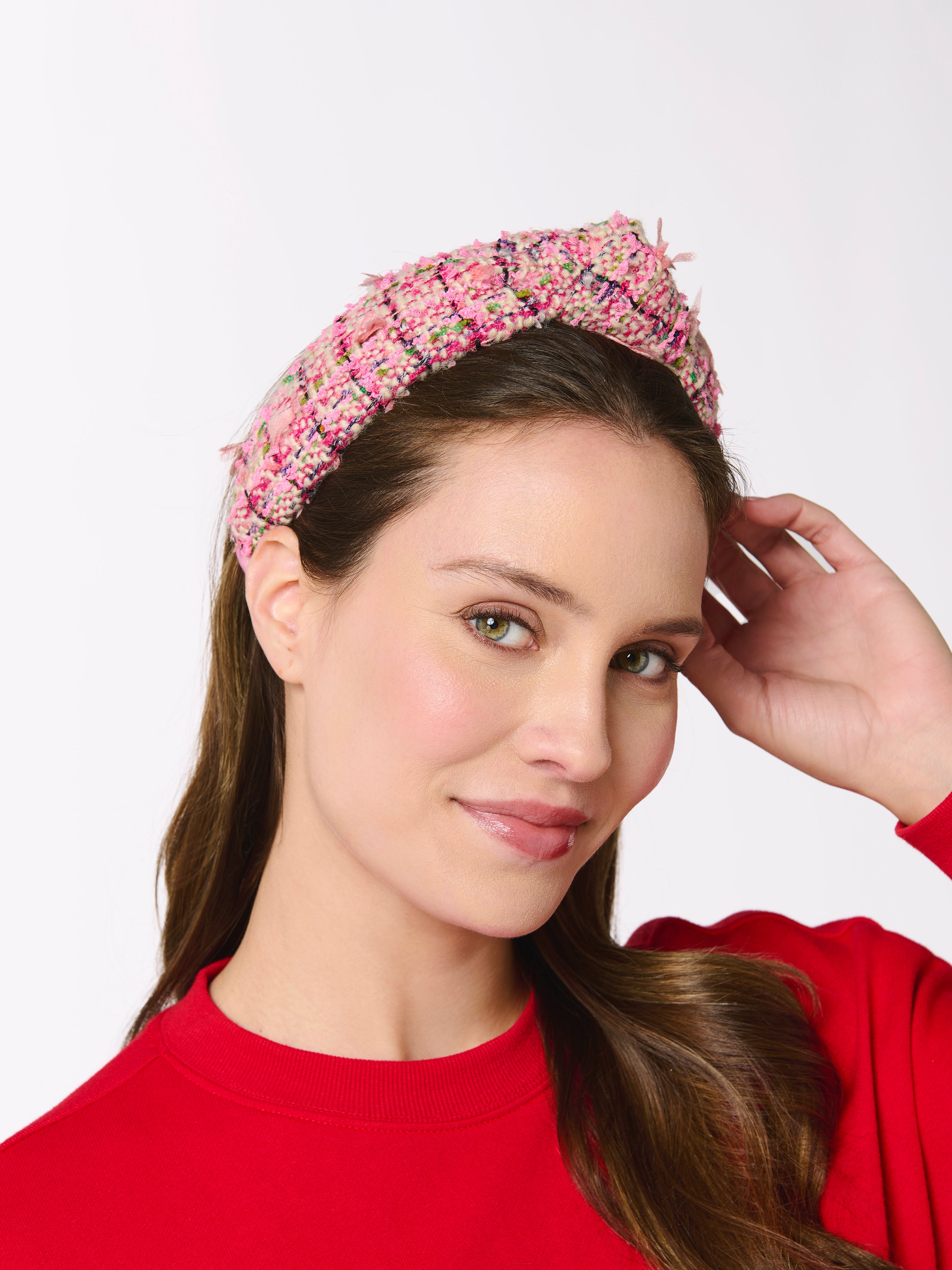Shiraleah Nubby Knotted Headband BLUSH
